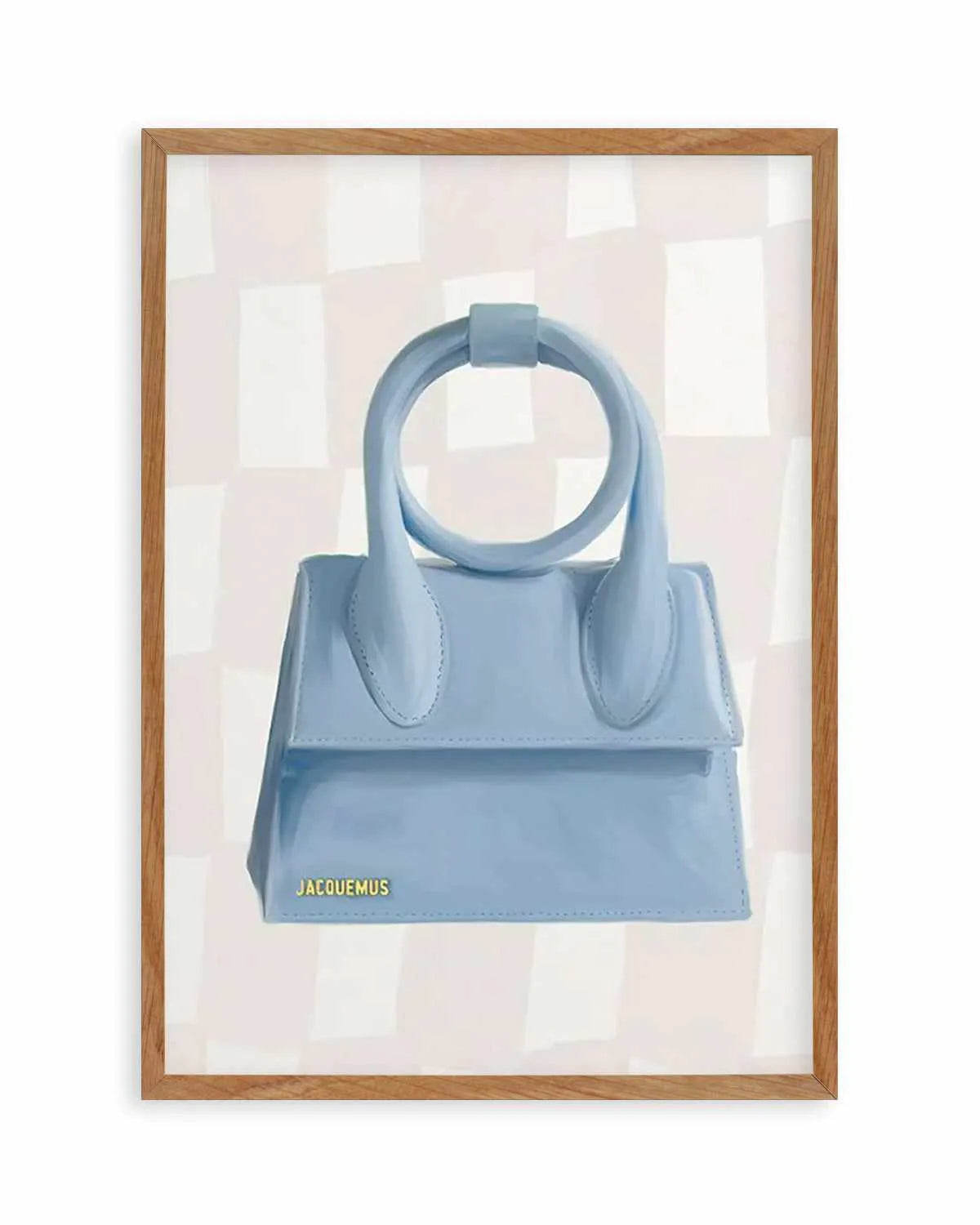 Designer Bag III Art Print from Olive et Oriel where you can shop wallpaper and artworks online