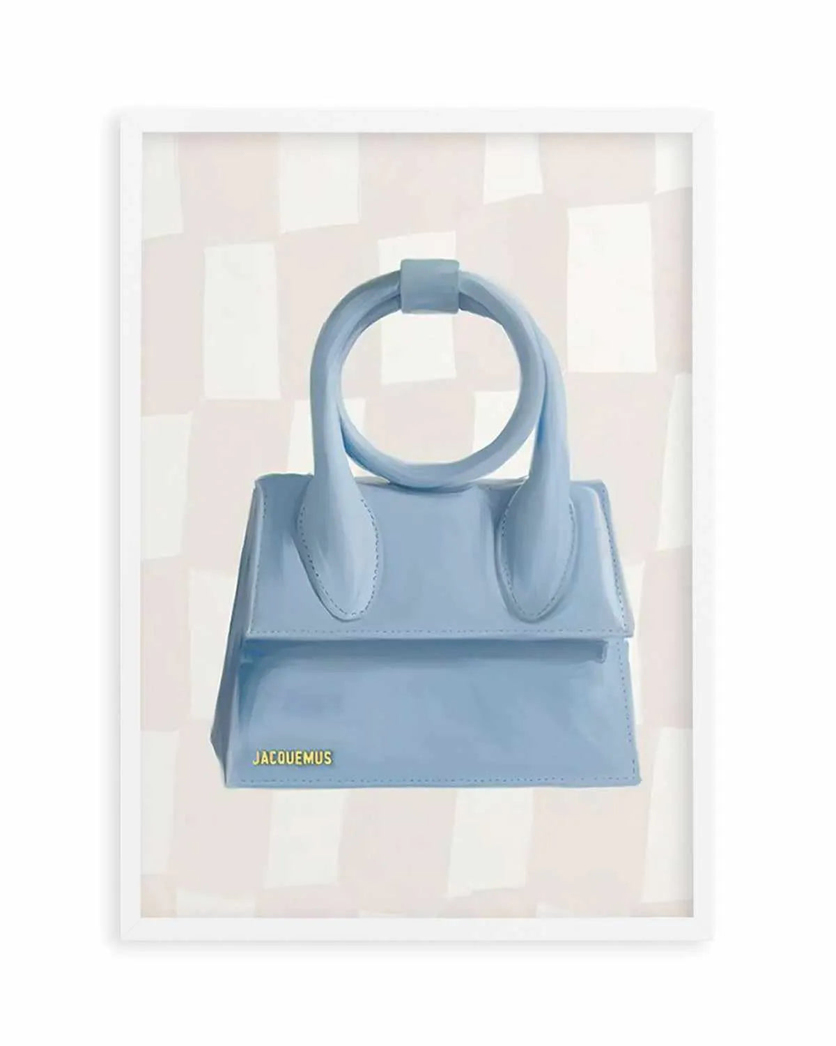Designer Bag III Art Print from Olive et Oriel where you can shop wallpaper and artworks online