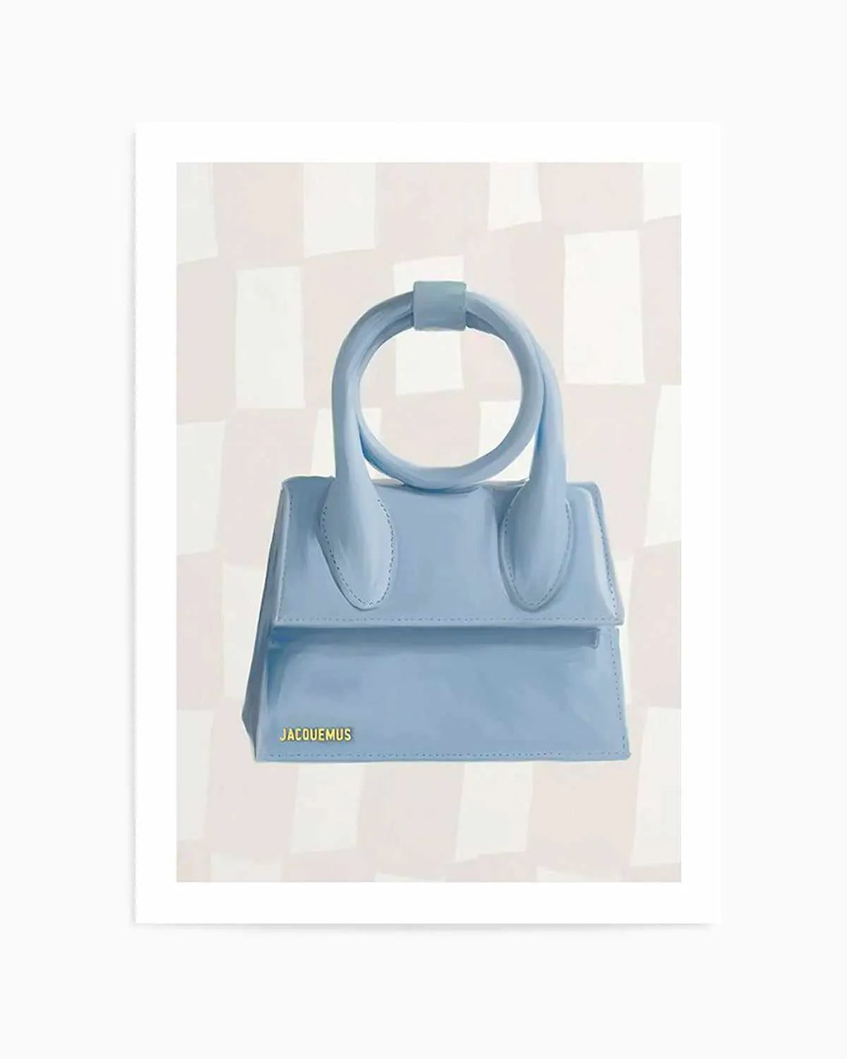 Designer Bag III Art Print from Olive et Oriel where you can shop wallpaper and artworks online