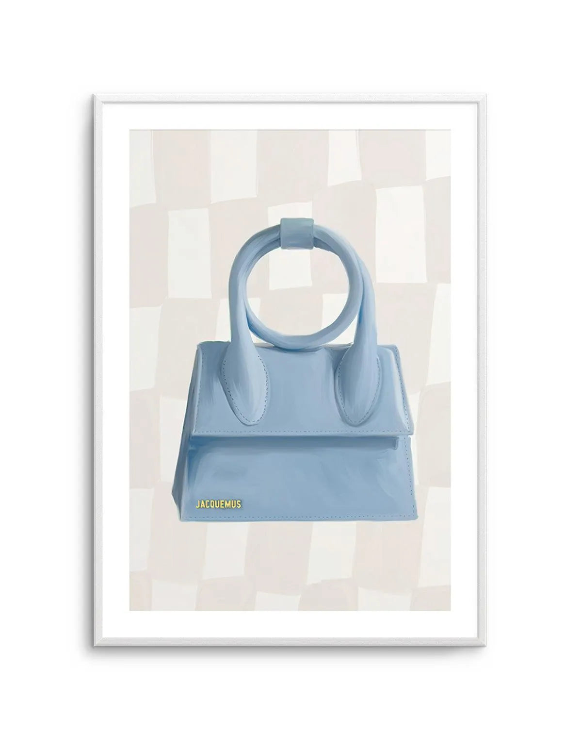 Designer Bag III Art Print-PRINT-Olive et Oriel-Olive et Oriel-Buy-Australian-Art-Prints-Online-with-Olive-et-Oriel-Your-Artwork-Specialists-Austrailia-Decorate-With-Coastal-Photo-Wall-Art-Prints-From-Our-Beach-House-Artwork-Collection-Fine-Poster-and-Framed-Artwork