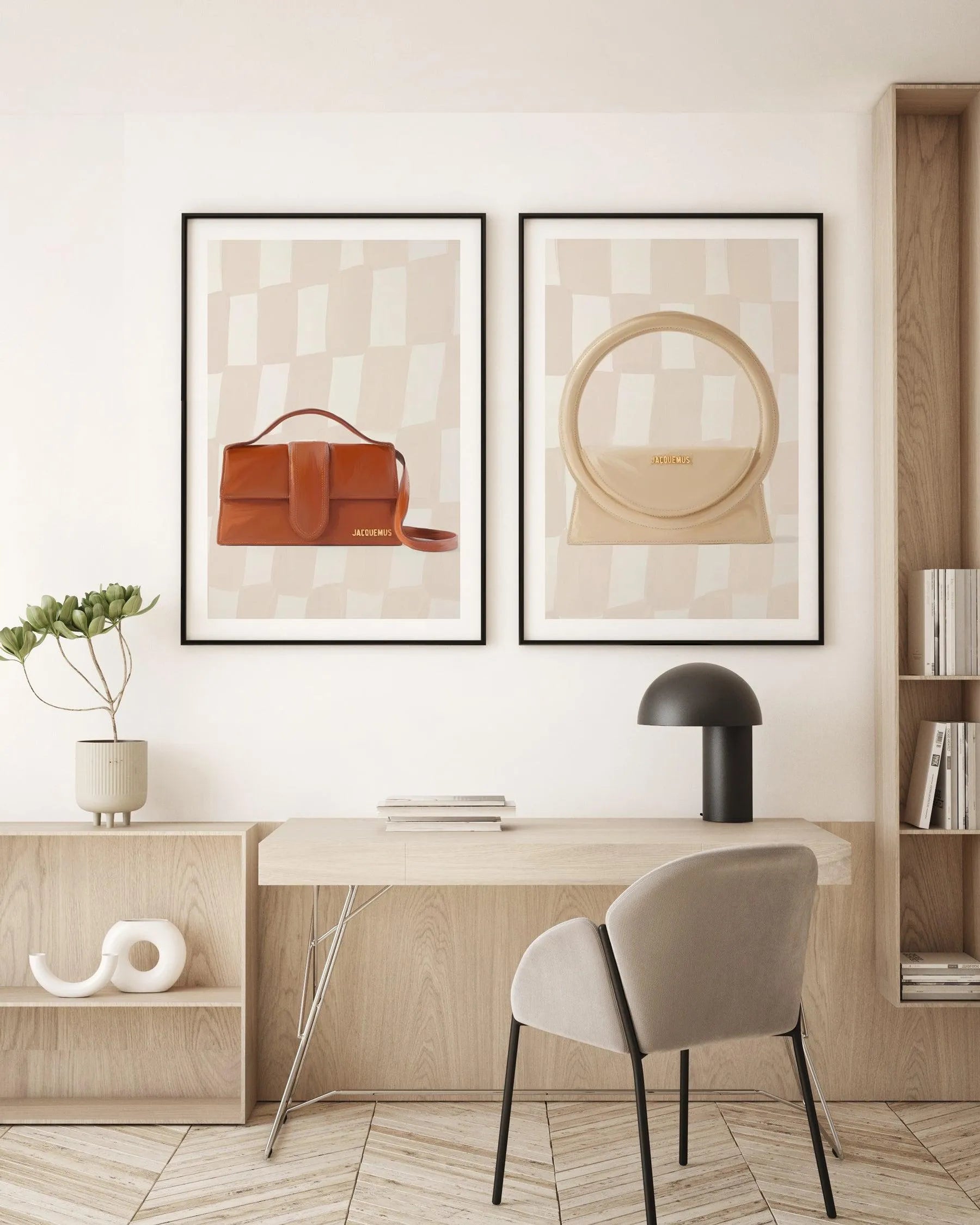 Designer Bag II Art Print-PRINT-Olive et Oriel-Olive et Oriel-Buy-Australian-Art-Prints-Online-with-Olive-et-Oriel-Your-Artwork-Specialists-Austrailia-Decorate-With-Coastal-Photo-Wall-Art-Prints-From-Our-Beach-House-Artwork-Collection-Fine-Poster-and-Framed-Artwork