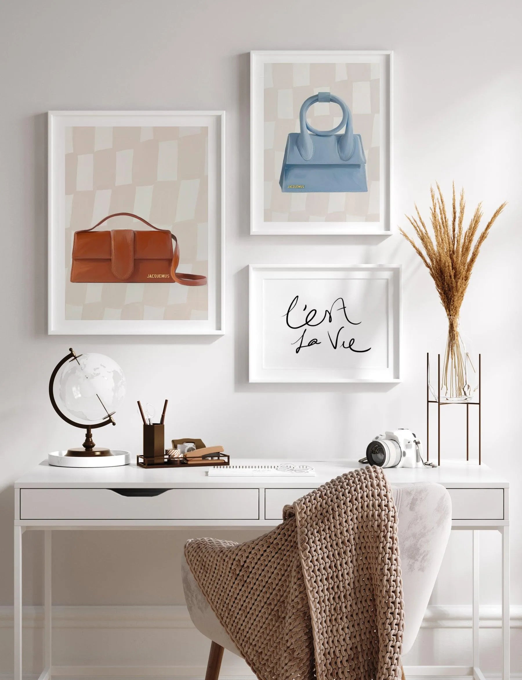 Designer Bag I Art Print-PRINT-Olive et Oriel-Olive et Oriel-Buy-Australian-Art-Prints-Online-with-Olive-et-Oriel-Your-Artwork-Specialists-Austrailia-Decorate-With-Coastal-Photo-Wall-Art-Prints-From-Our-Beach-House-Artwork-Collection-Fine-Poster-and-Framed-Artwork