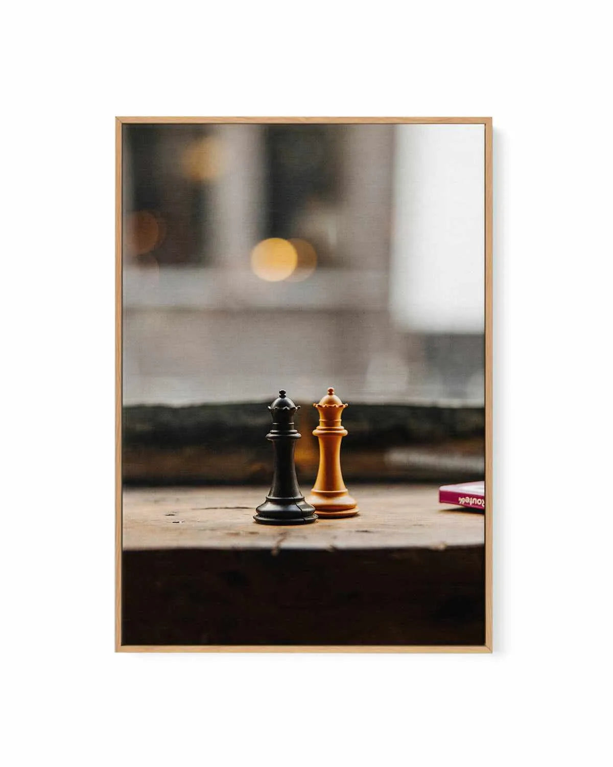 Deux Queen by Jovani Demetrie | Framed Canvas Art Print from Olive et Oriel where you can shop wallpaper and artworks online