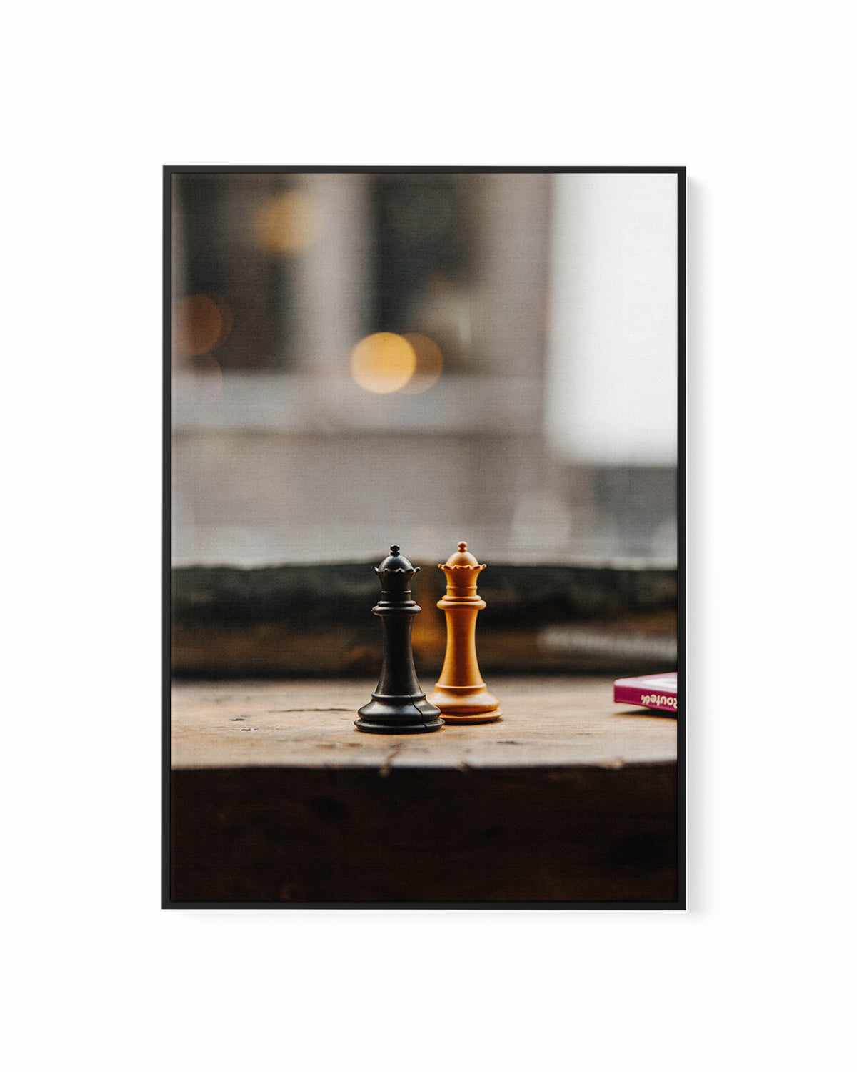 Deux Queen by Jovani Demetrie | Framed Canvas Art Print