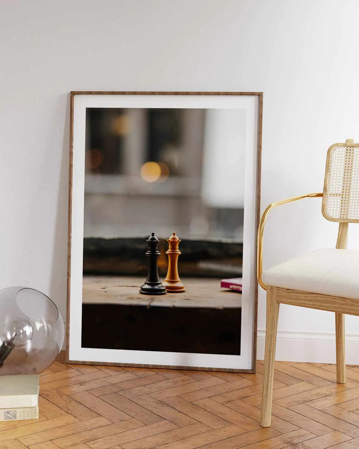 Deux Queen by Jovani Demetrie Art Print from Olive et Oriel where you can shop wallpaper and artworks online