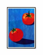 Deux Tomates By Bo Anderson | Framed Canvas Art Print