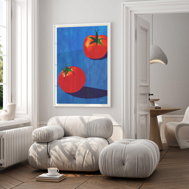Deux Tomates By Bo Anderson | Art Print from Olive et Oriel where you can shop wallpaper and artworks online