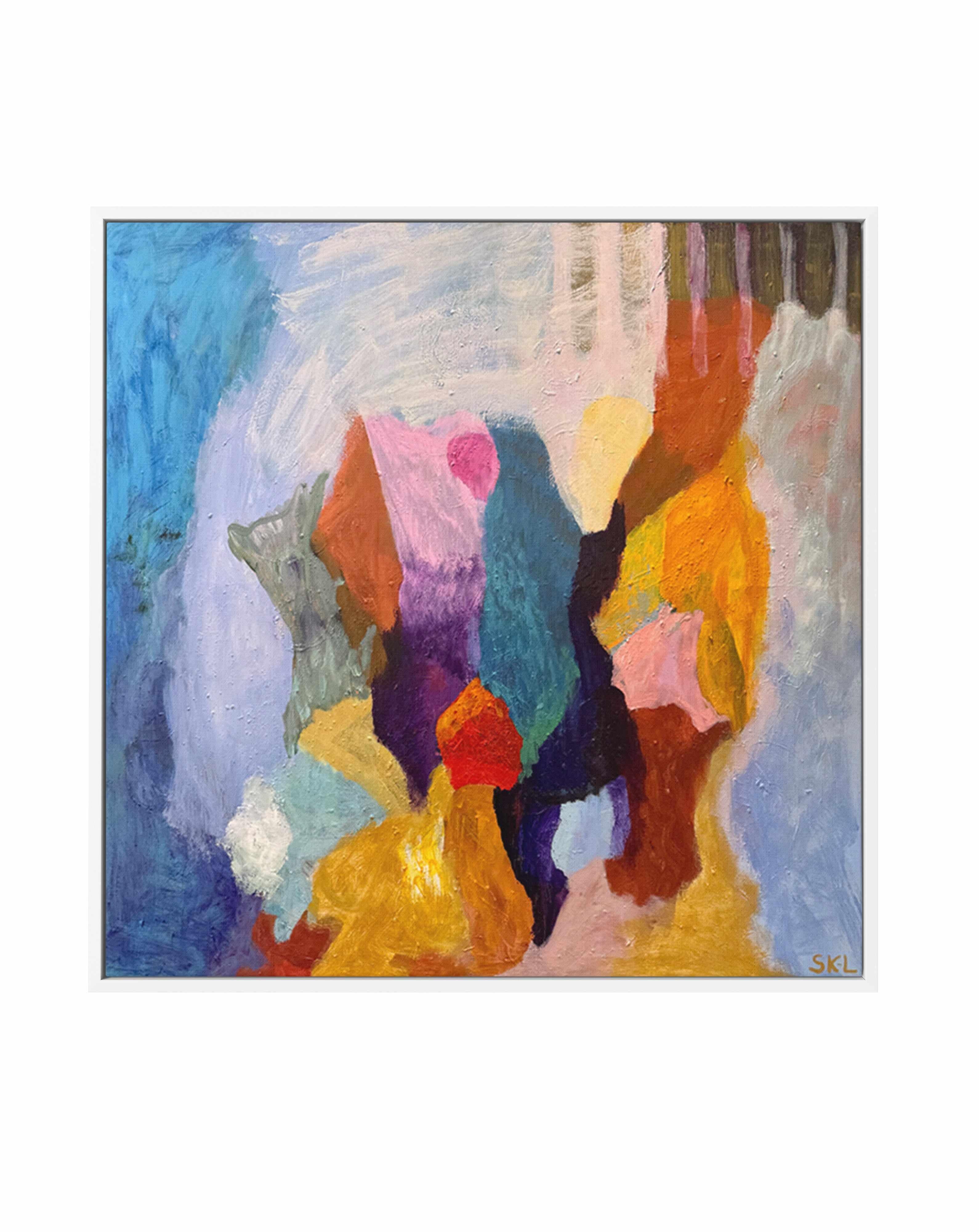 Developing Is Key by Svend Kindt-Larsen | Framed Canvas Art Print from Olive et Oriel where you can shop wallpaper and artworks online