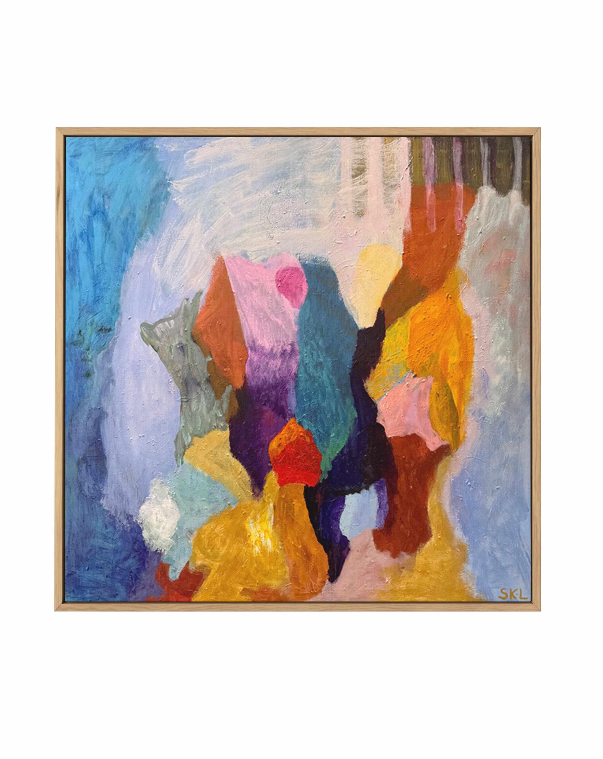 Developing Is Key by Svend Kindt-Larsen | Framed Canvas Art Print from Olive et Oriel where you can shop wallpaper and artworks online