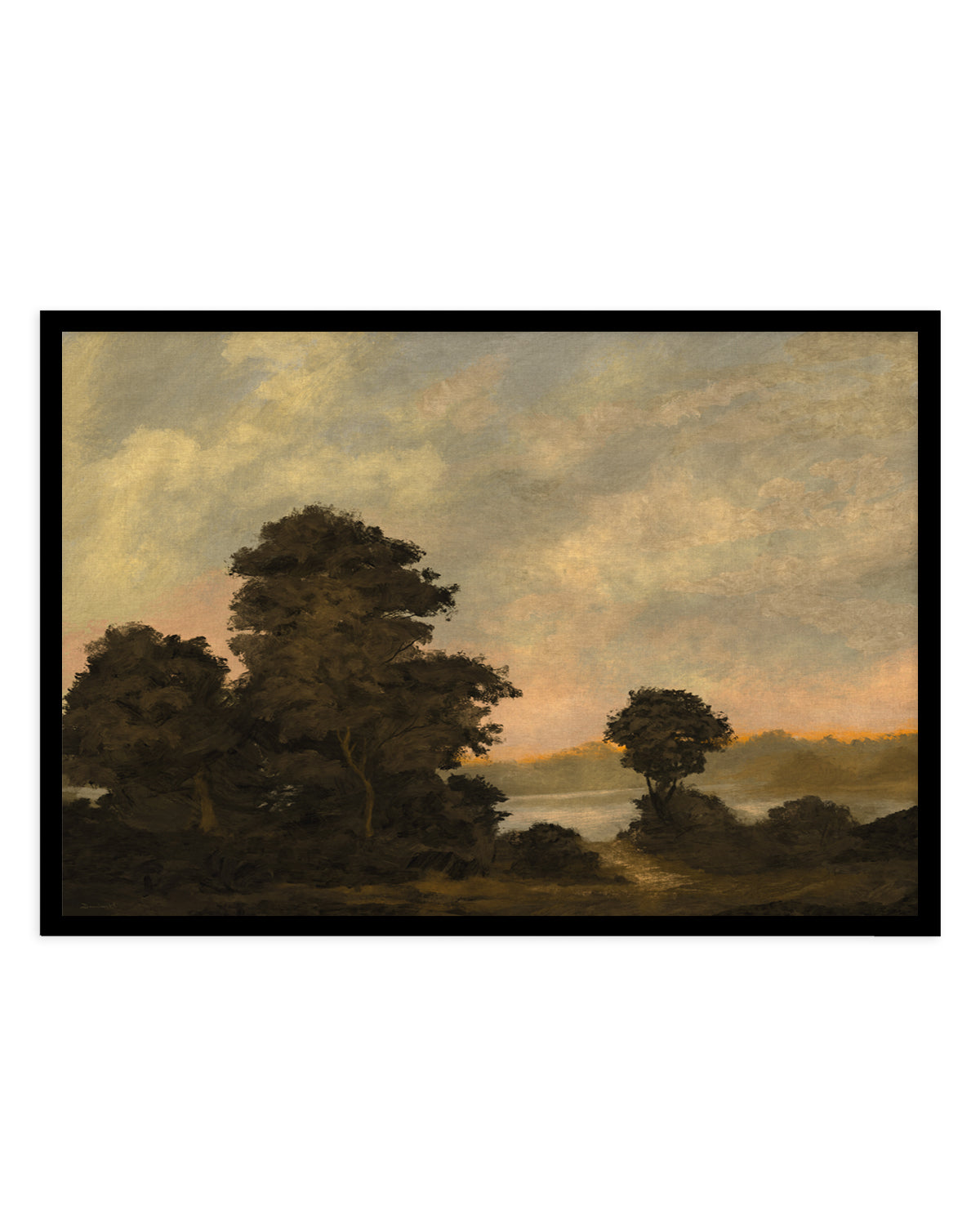 Devon Estuary by Dan Hobday | Art Print