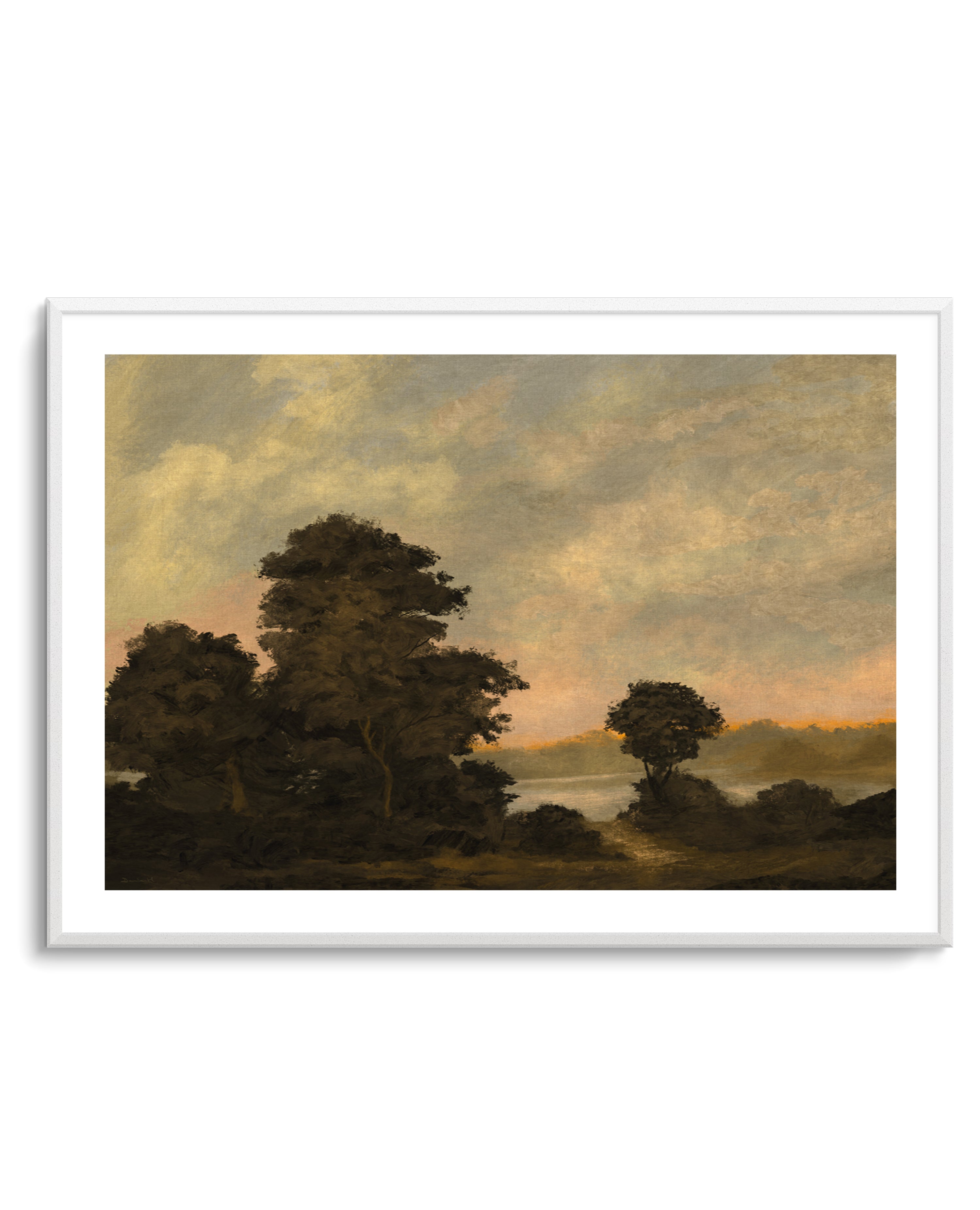 Devon Estuary by Dan Hobday | Art Print
