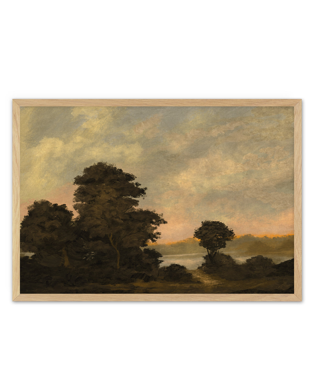 Devon Estuary by Dan Hobday | Art Print