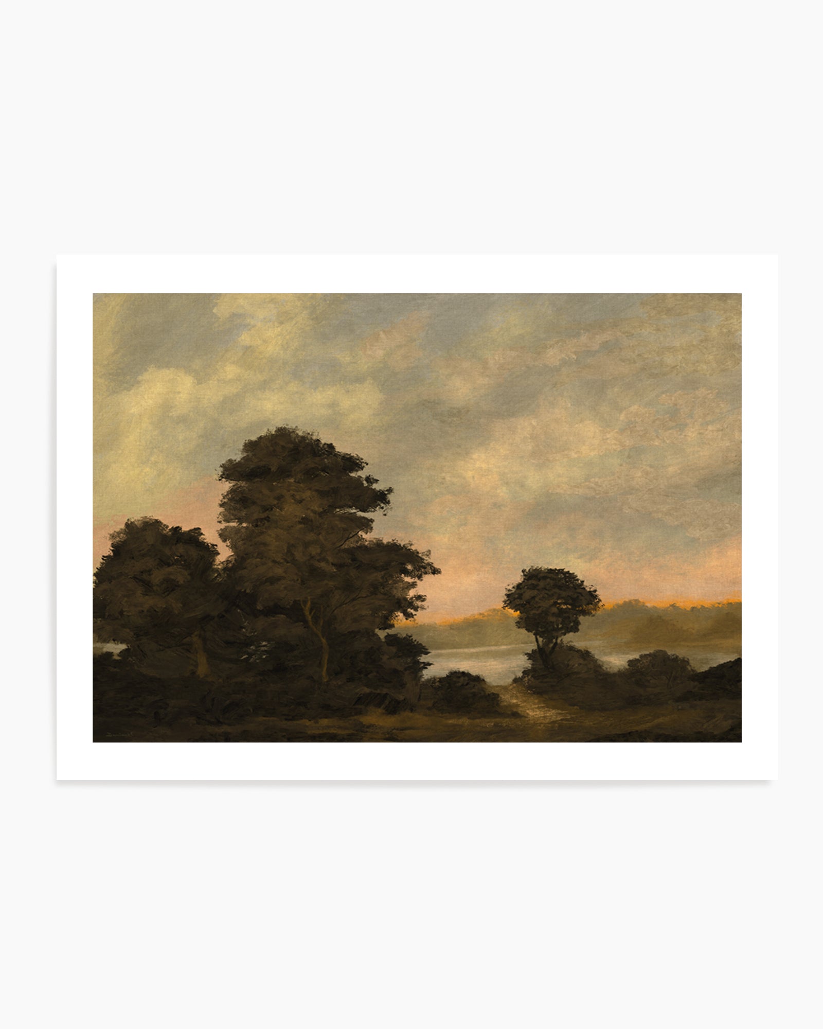 Devon Estuary by Dan Hobday | Art Print