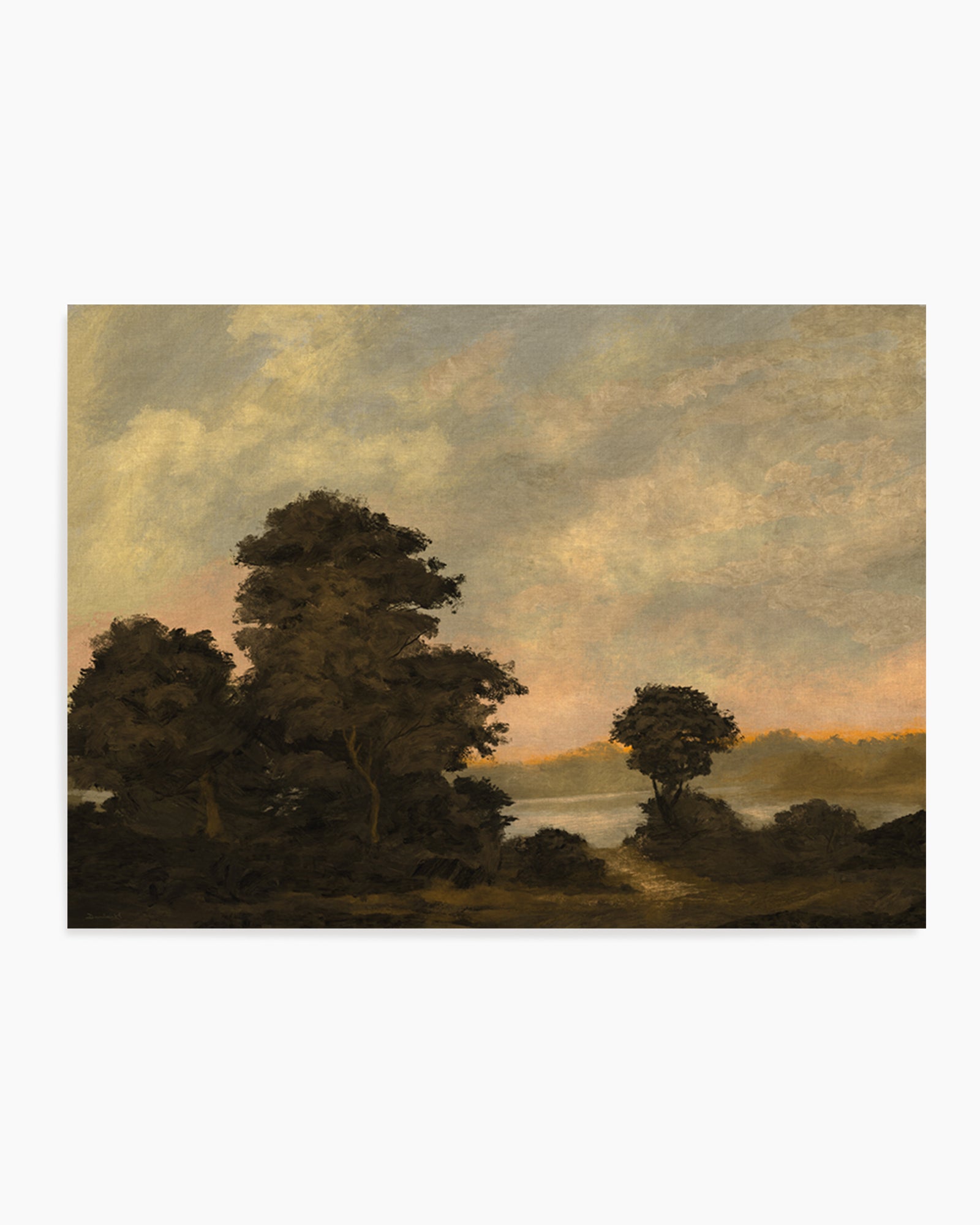 Devon Estuary by Dan Hobday | Art Print