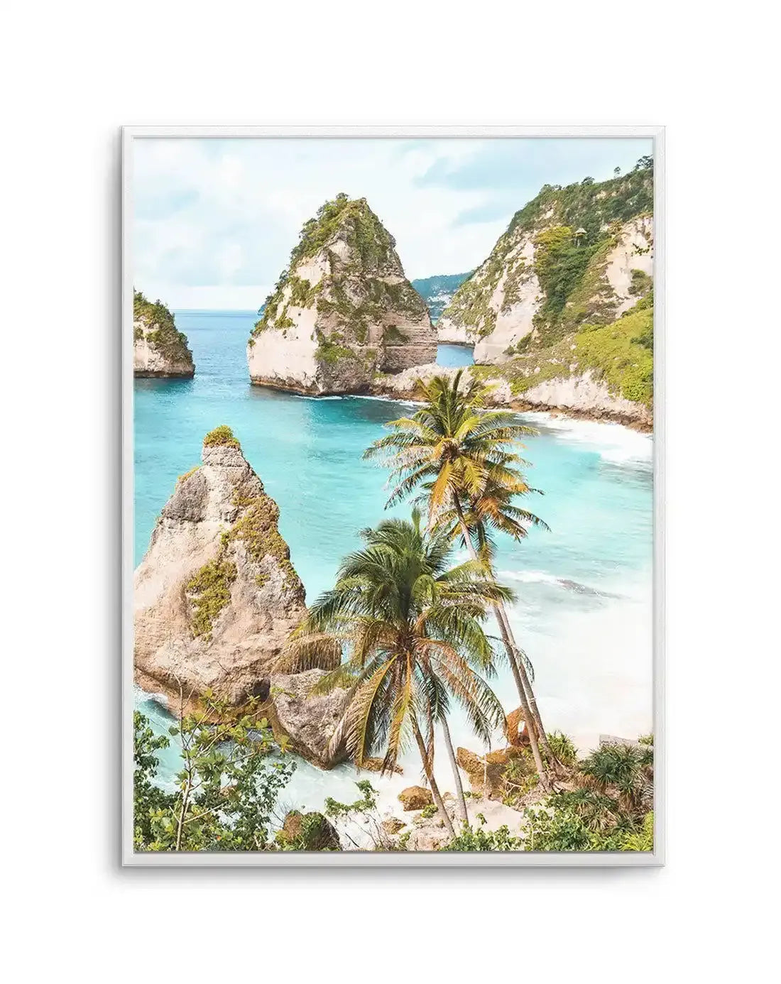 Diamond Beach | Nusa Penida Art Print-PRINT-Olive et Oriel-Olive et Oriel-A5 | 5.8" x 8.3" | 14.8 x 21cm-Unframed Art Print-With White Border-Buy-Australian-Art-Prints-Online-with-Olive-et-Oriel-Your-Artwork-Specialists-Austrailia-Decorate-With-Coastal-Photo-Wall-Art-Prints-From-Our-Beach-House-Artwork-Collection-Fine-Poster-and-Framed-Artwork