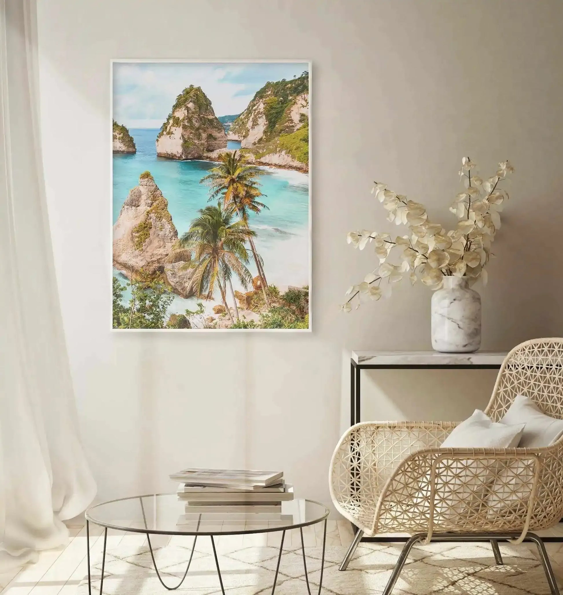 Diamond Beach | Nusa Penida Art Print-PRINT-Olive et Oriel-Olive et Oriel-Buy-Australian-Art-Prints-Online-with-Olive-et-Oriel-Your-Artwork-Specialists-Austrailia-Decorate-With-Coastal-Photo-Wall-Art-Prints-From-Our-Beach-House-Artwork-Collection-Fine-Poster-and-Framed-Artwork