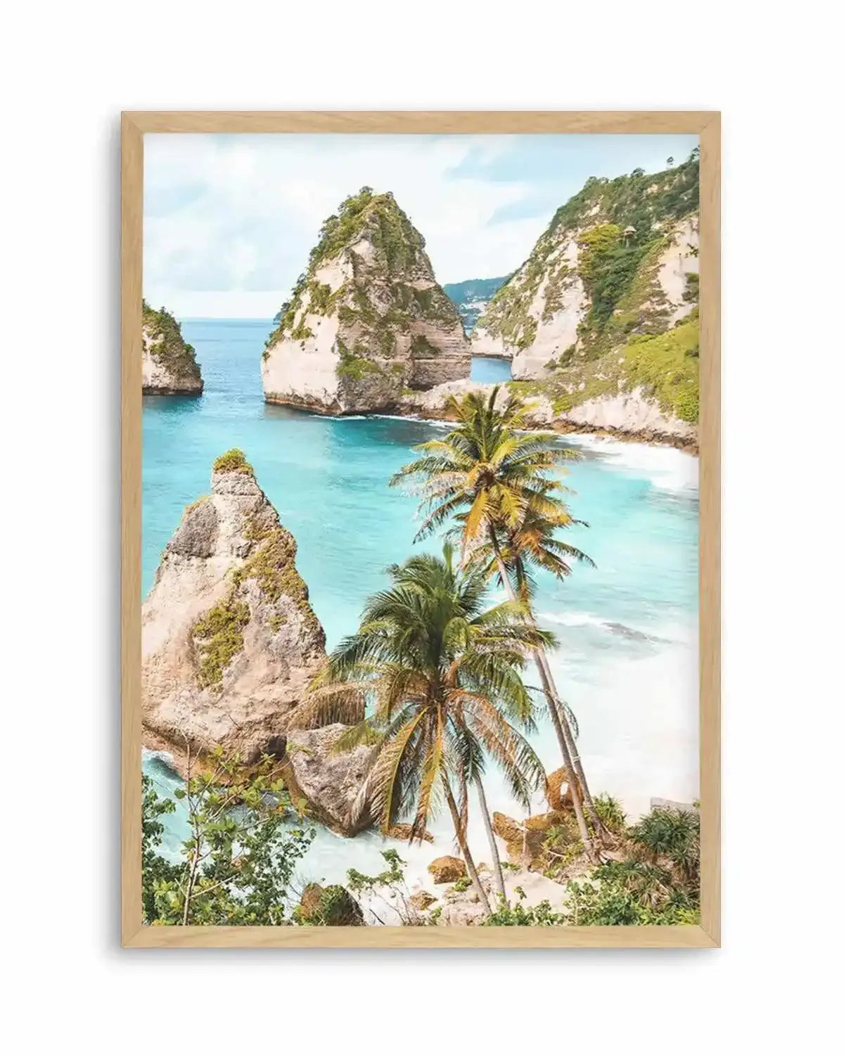 Diamond Beach | Nusa Penida Art Print from Olive et Oriel where you can shop wallpaper and artworks online