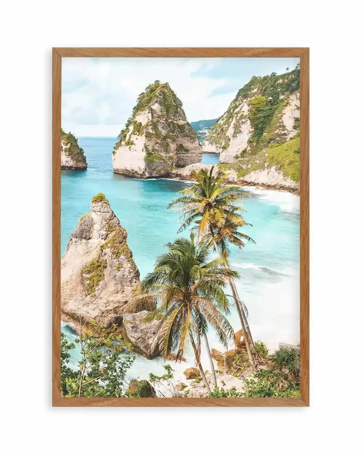 Diamond Beach | Nusa Penida Art Print from Olive et Oriel where you can shop wallpaper and artworks online