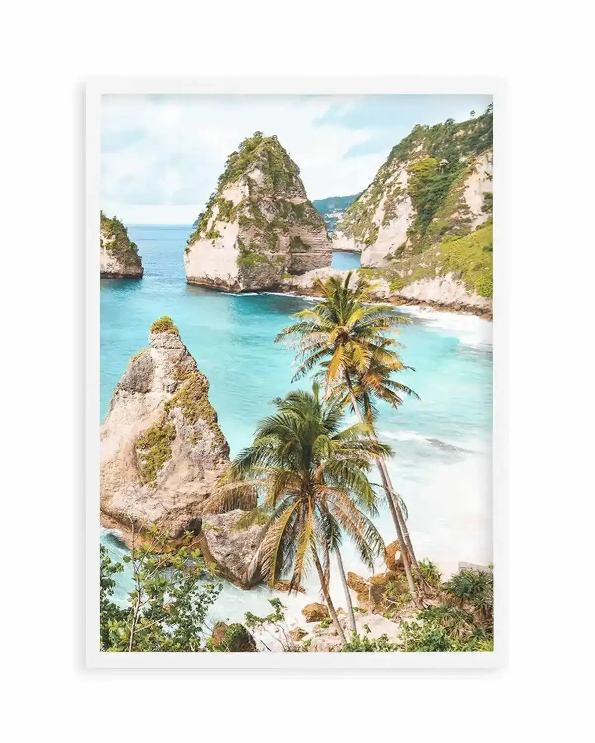 Diamond Beach | Nusa Penida Art Print from Olive et Oriel where you can shop wallpaper and artworks online