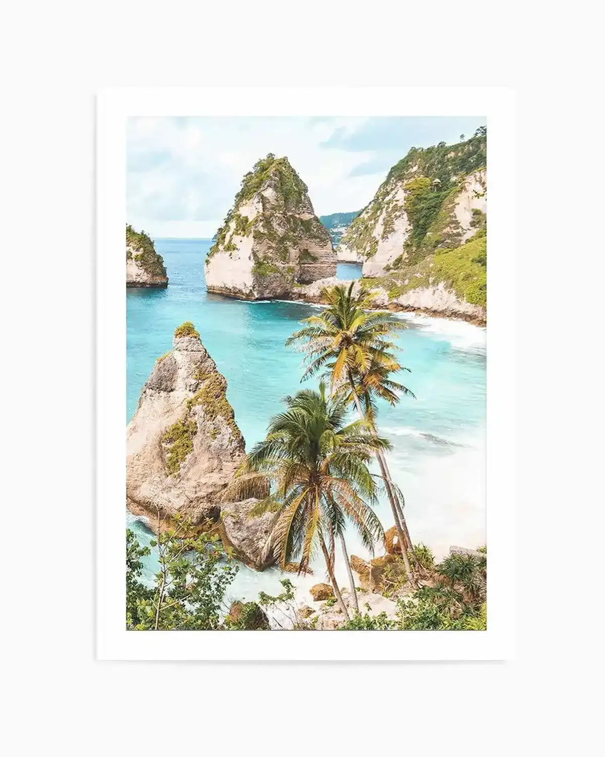 Diamond Beach | Nusa Penida Art Print from Olive et Oriel where you can shop wallpaper and artworks online