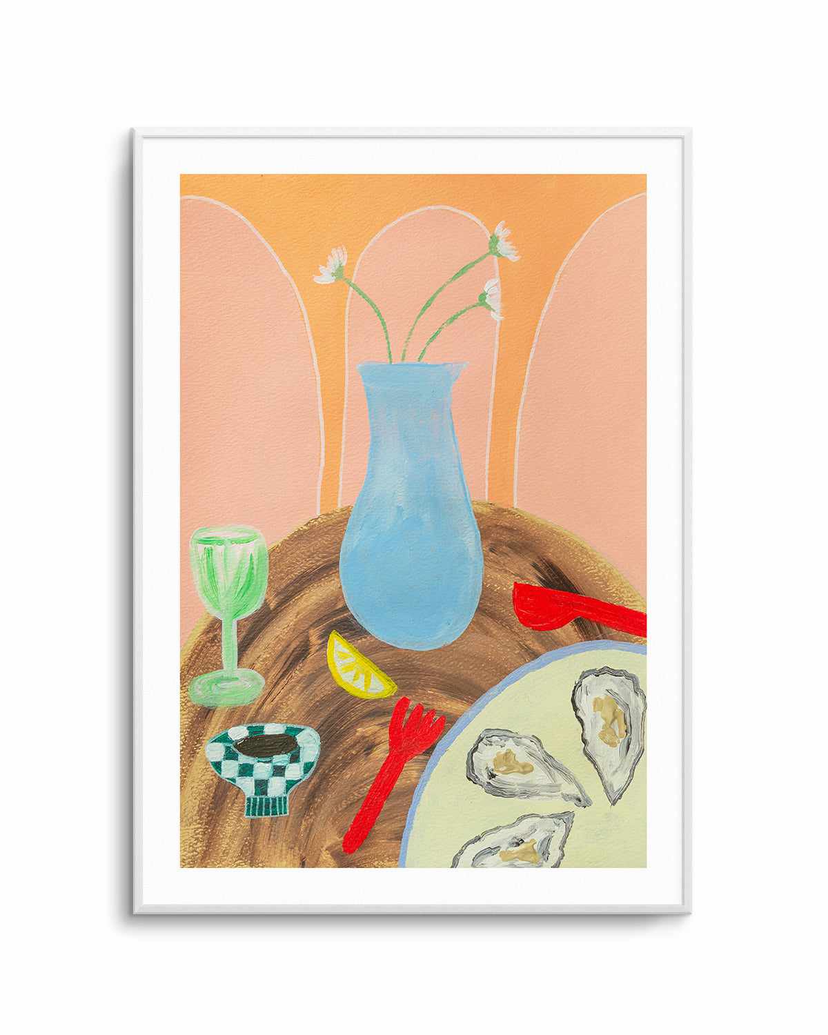 Dine Fine by Britney Turner Art Print