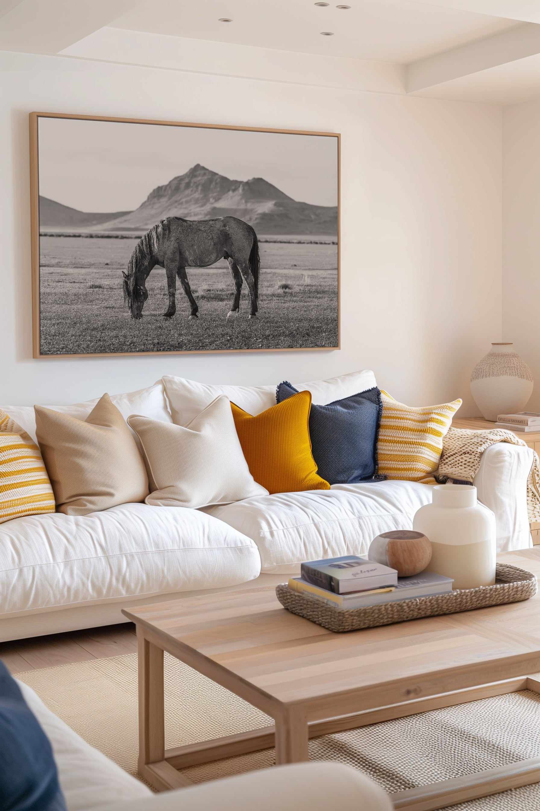 Dinner Time by Rylee Olsen | Framed Canvas Art Print from Olive et Oriel where you can shop wallpaper and artworks online