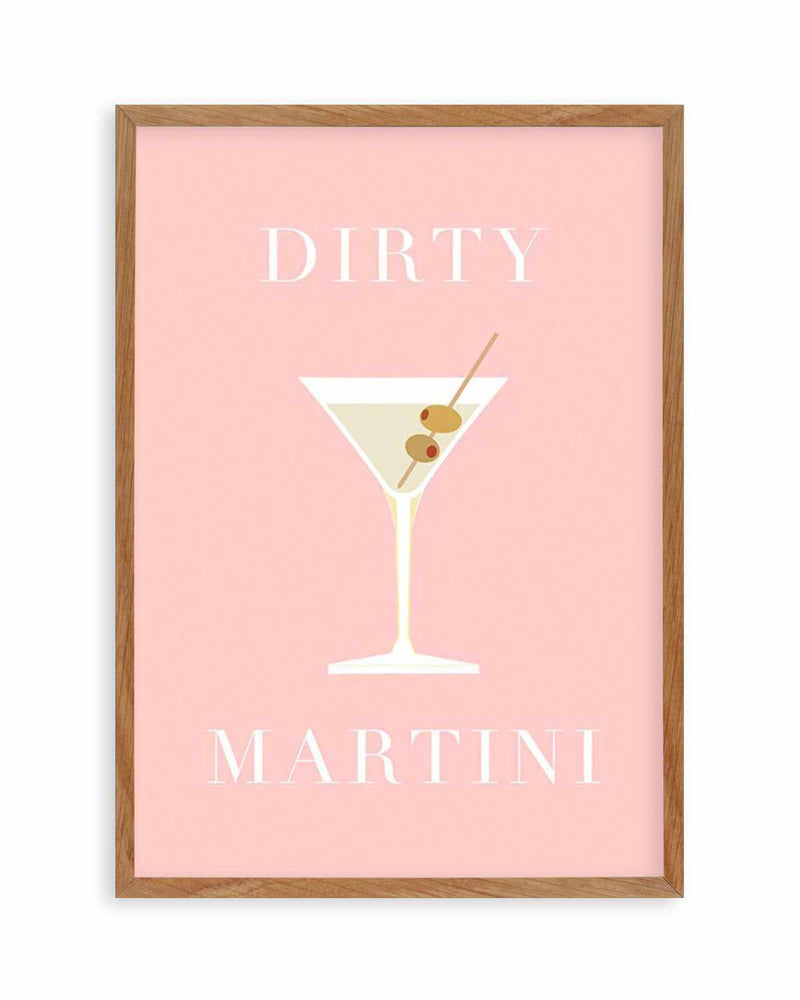 Dirty Martini Art Print