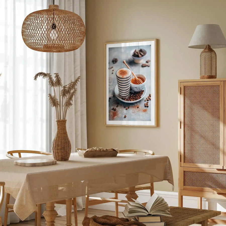 Dirty Chai Art Print-PRINT-Olive et Oriel-Olive et Oriel-Buy-Australian-Art-Prints-Online-with-Olive-et-Oriel-Your-Artwork-Specialists-Austrailia-Decorate-With-Coastal-Photo-Wall-Art-Prints-From-Our-Beach-House-Artwork-Collection-Fine-Poster-and-Framed-Artwork