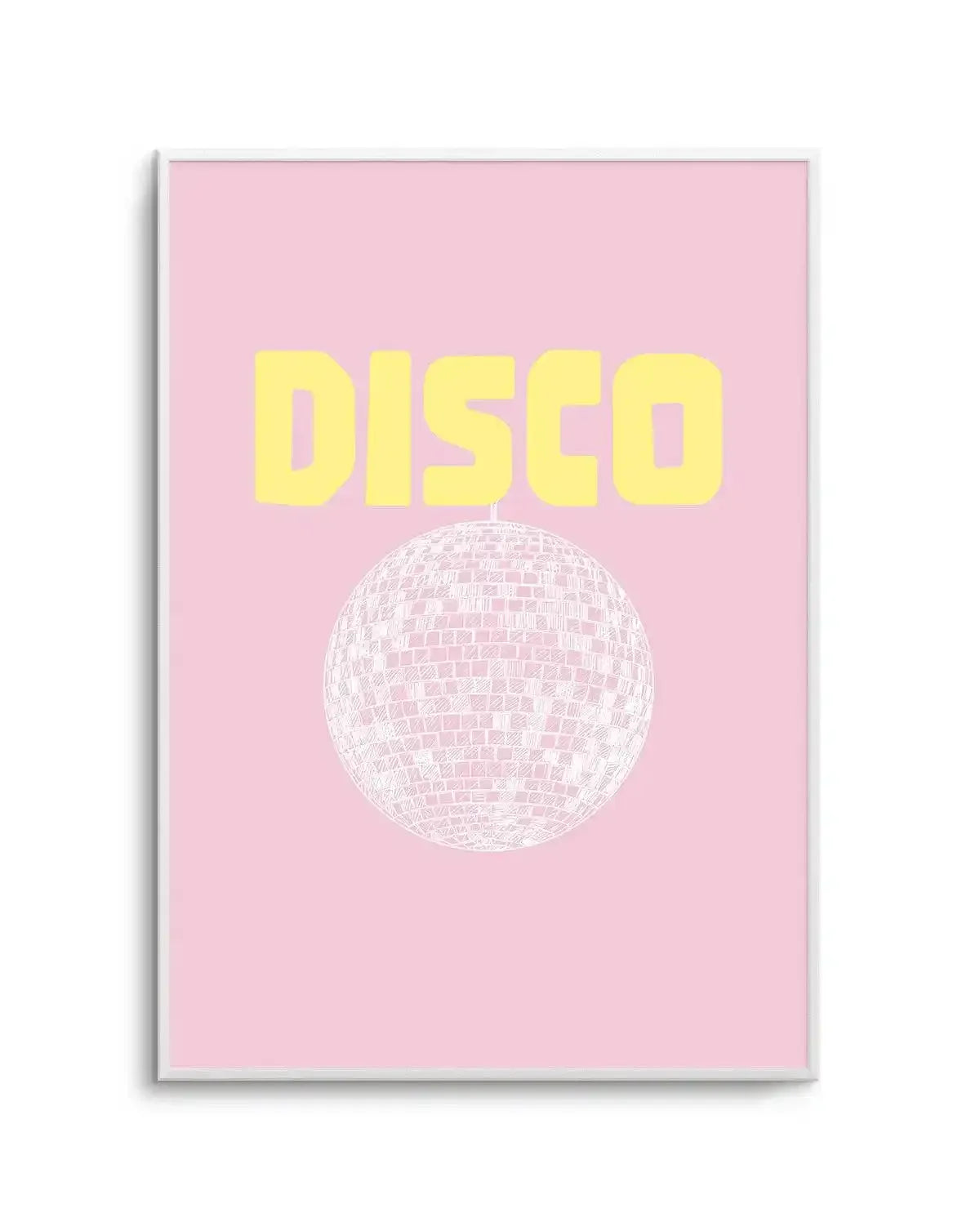 Disco Art Print-PRINT-Olive et Oriel-Olive et Oriel-A5 | 5.8" x 8.3" | 14.8 x 21cm-Unframed Art Print-With White Border-Buy-Australian-Art-Prints-Online-with-Olive-et-Oriel-Your-Artwork-Specialists-Austrailia-Decorate-With-Coastal-Photo-Wall-Art-Prints-From-Our-Beach-House-Artwork-Collection-Fine-Poster-and-Framed-Artwork