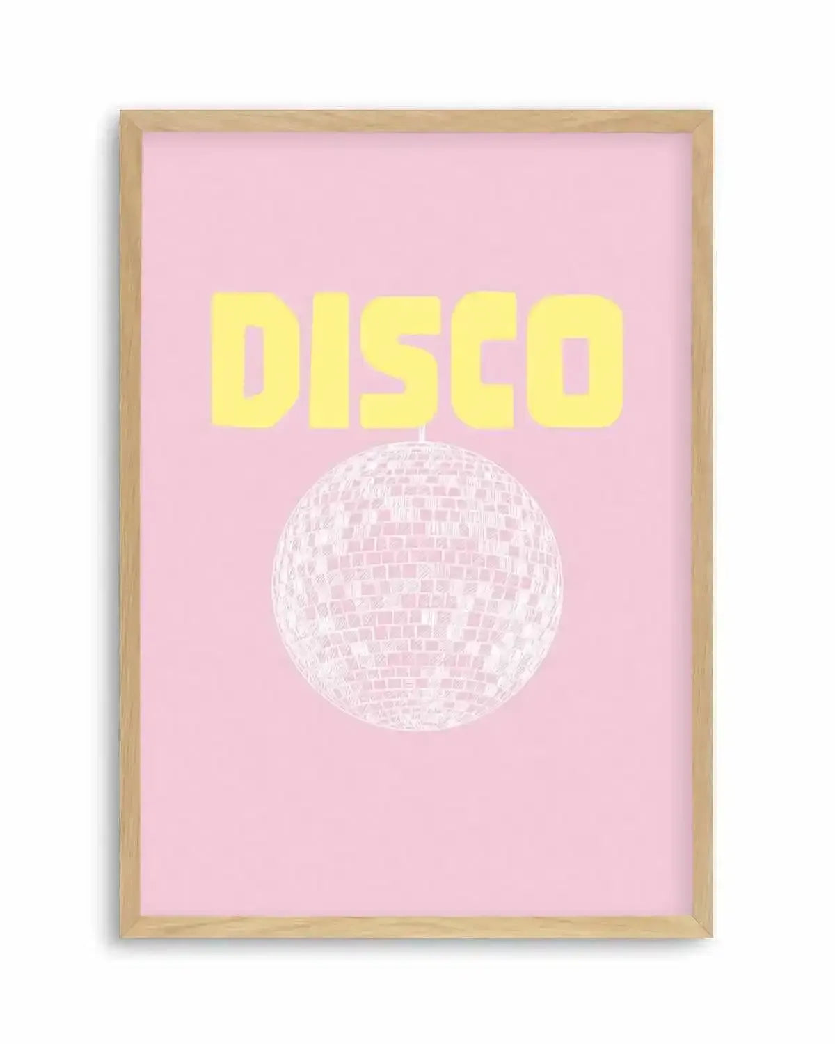 Disco Art Print from Olive et Oriel where you can shop wallpaper and artworks online