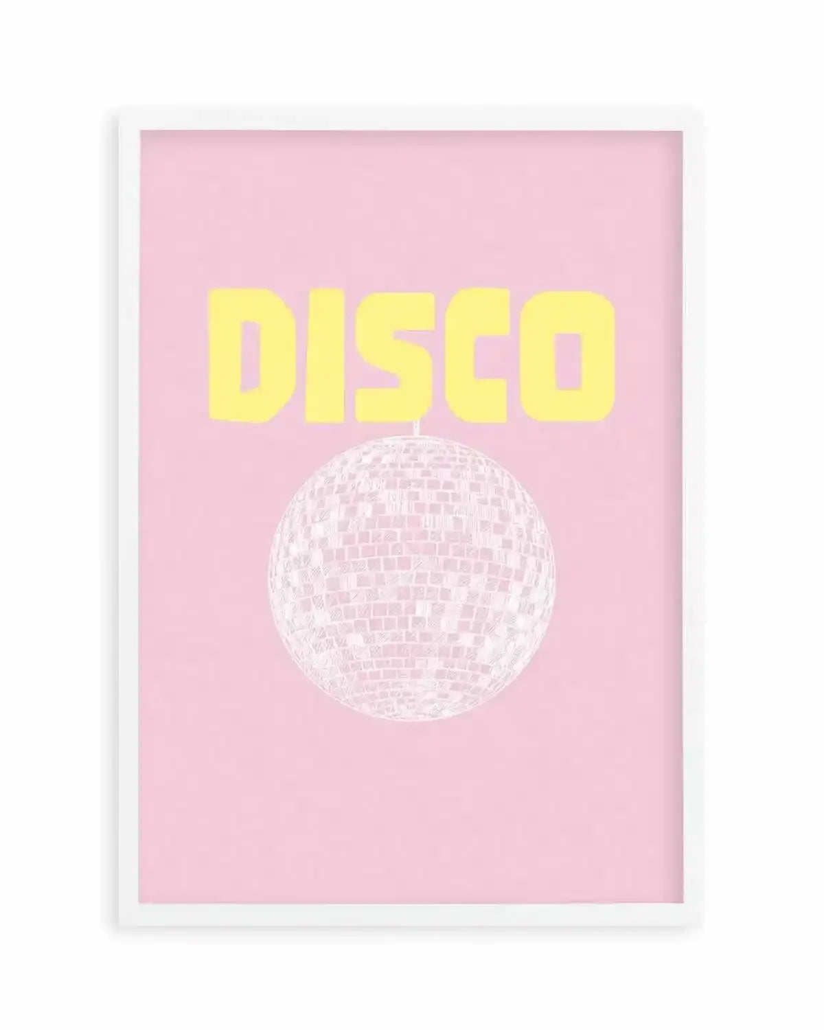 Disco Art Print from Olive et Oriel where you can shop wallpaper and artworks online