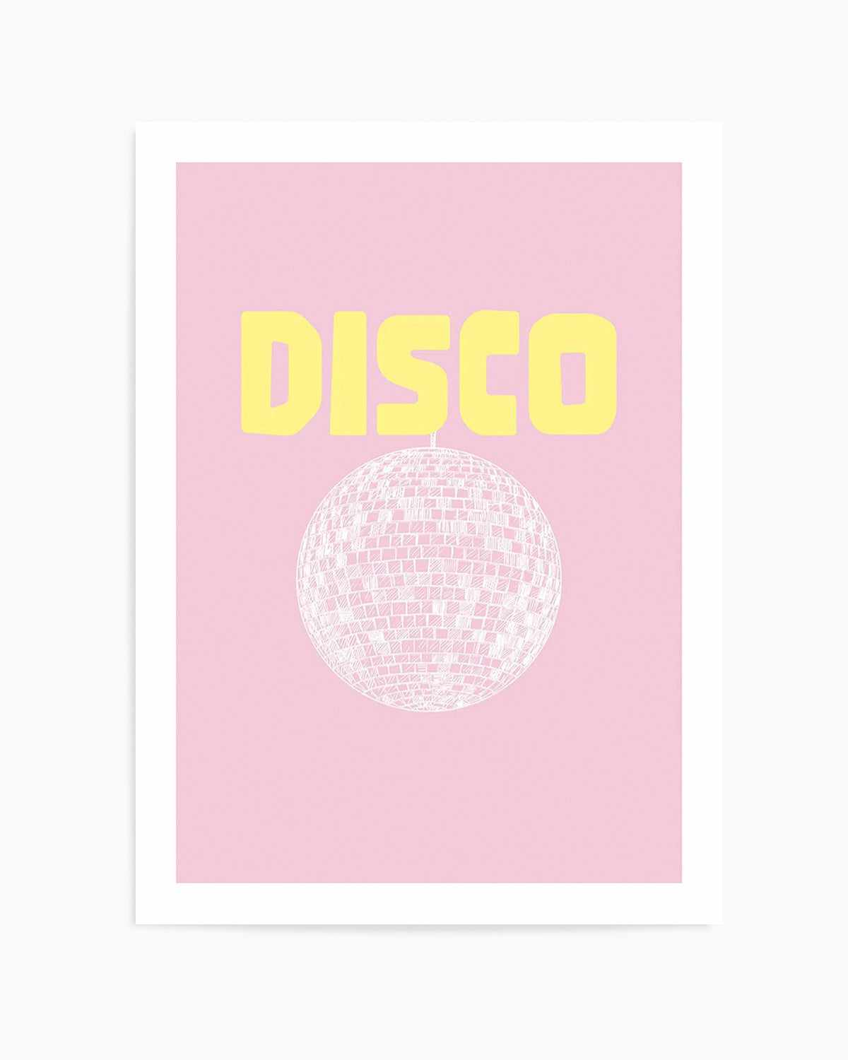 Disco Art Print