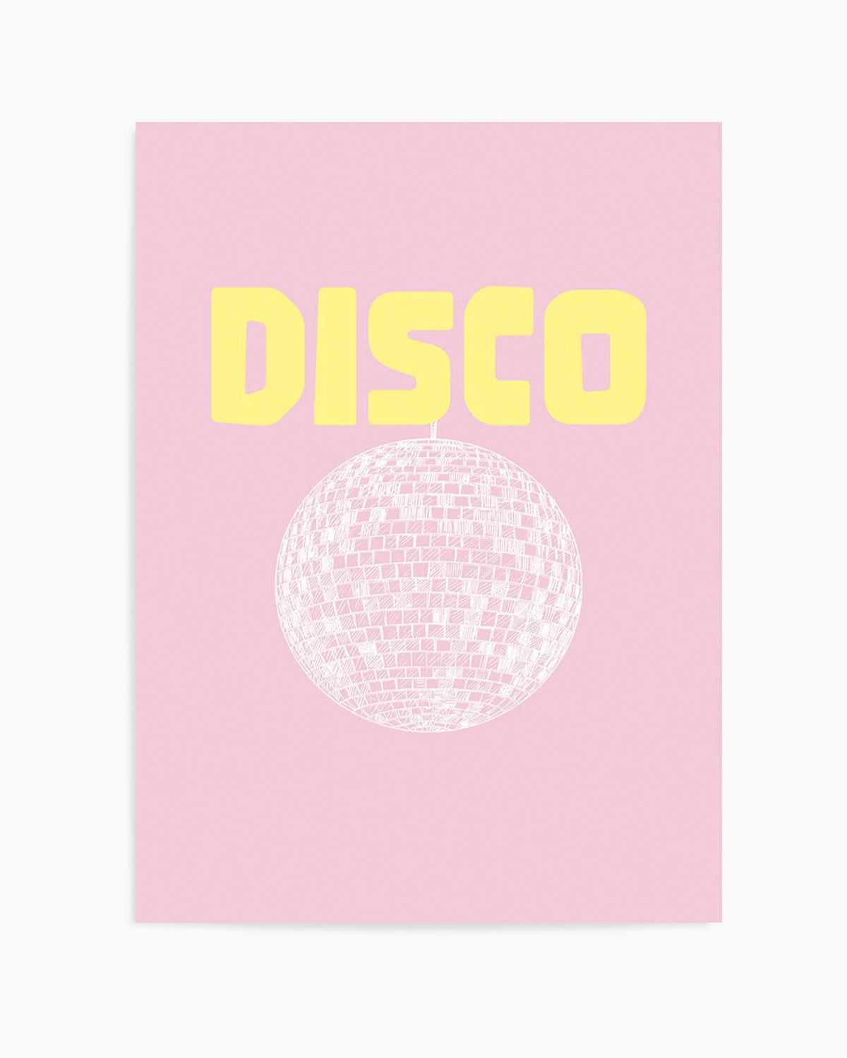 Disco Art Print