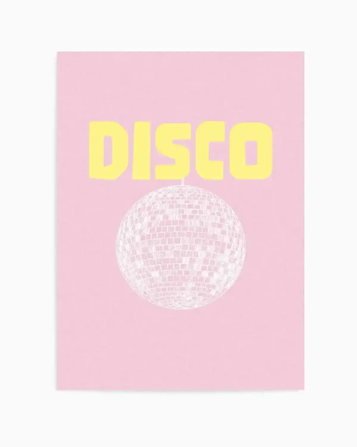 Disco Art Print from Olive et Oriel where you can shop wallpaper and artworks online