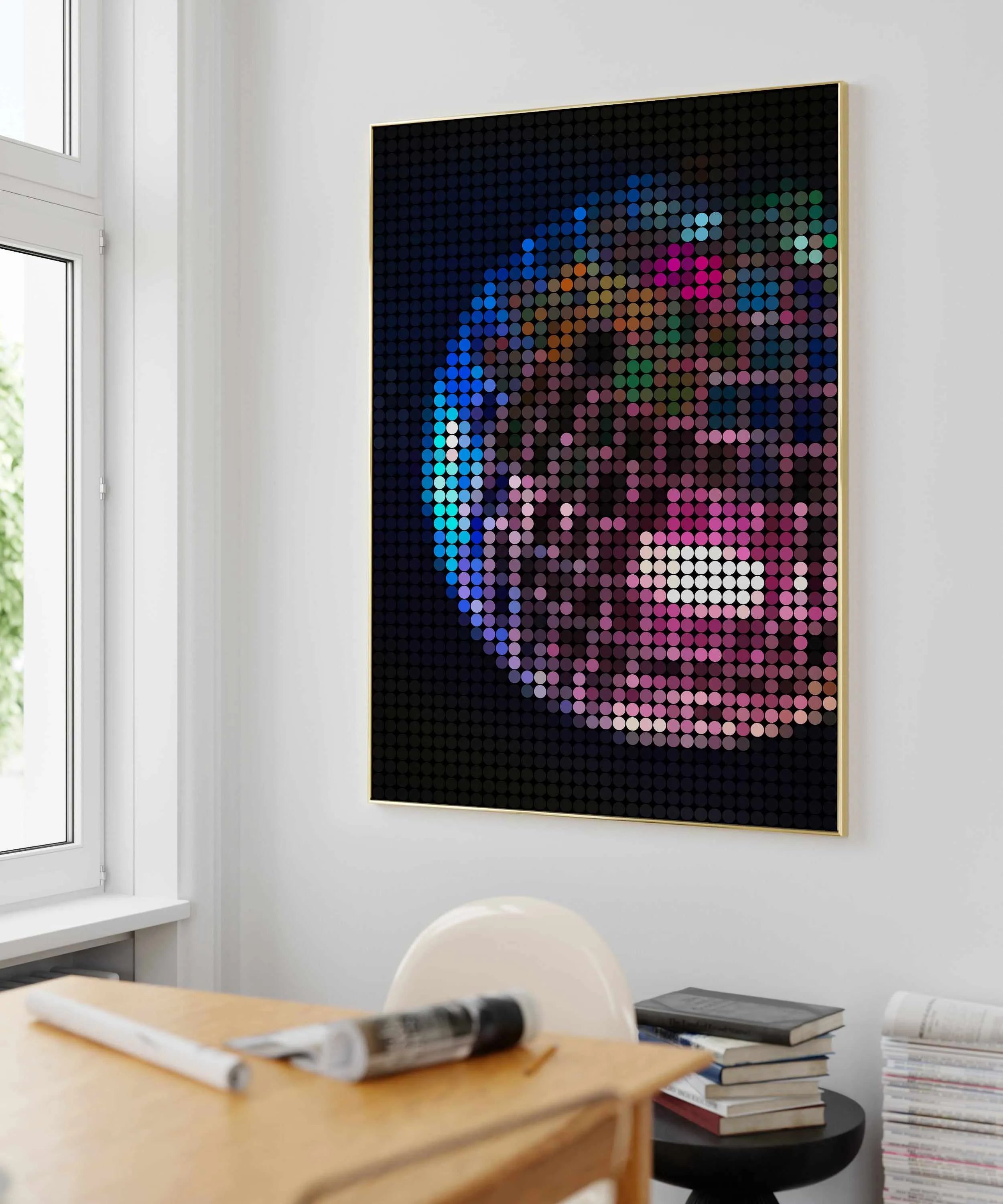 Disco Dots | Art Print from Olive et Oriel where you can shop wallpaper and artworks online