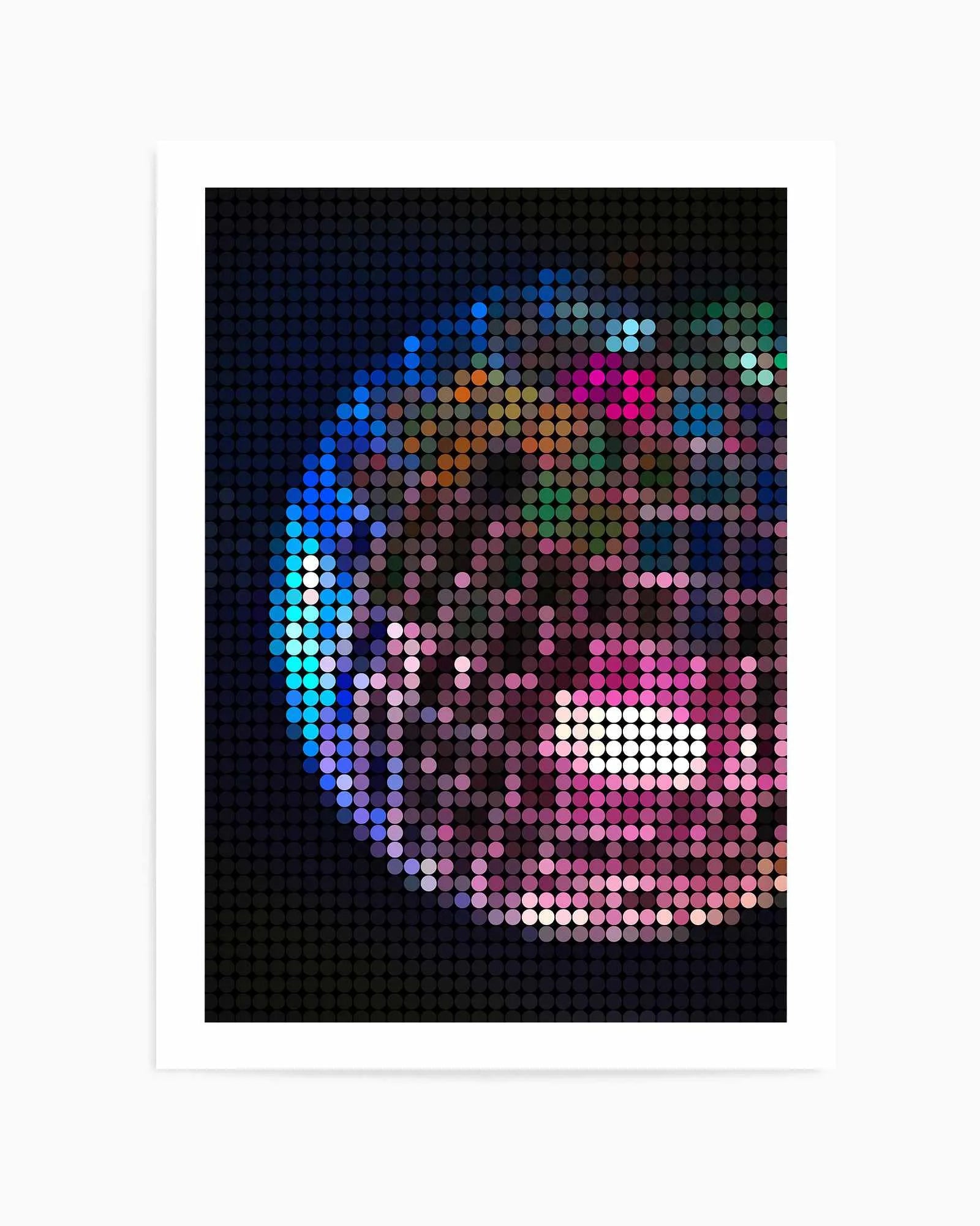 Disco Dots | Art Print from Olive et Oriel where you can shop wallpaper and artworks online
