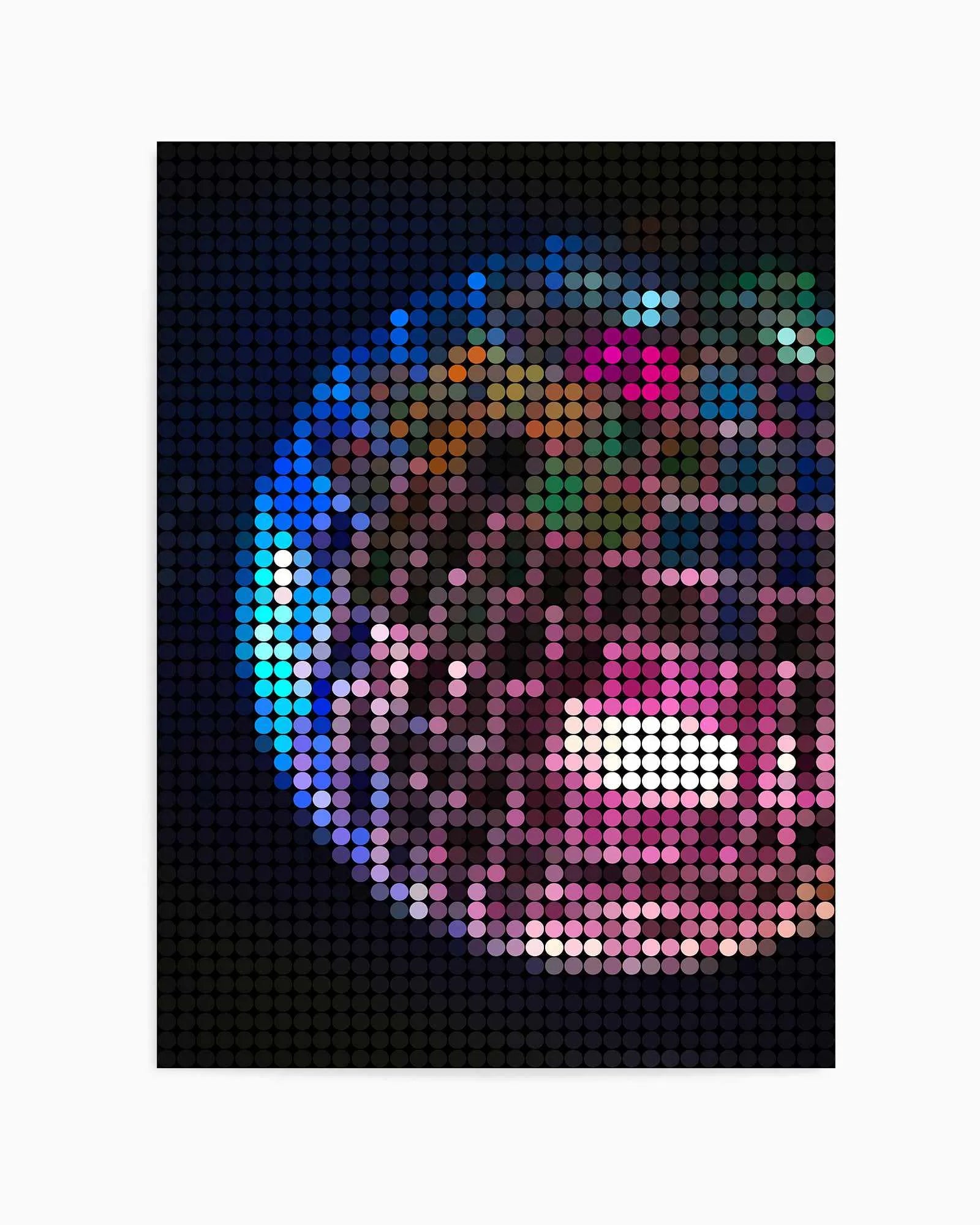 Disco Dots | Art Print from Olive et Oriel where you can shop wallpaper and artworks online