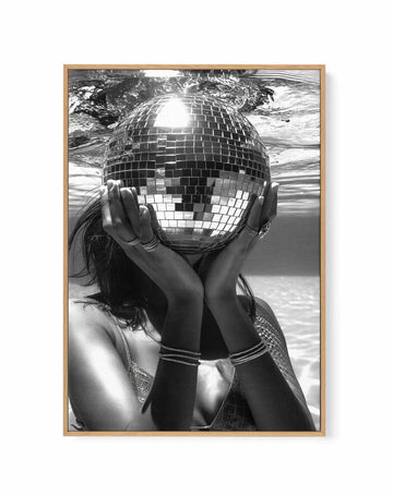Disco No I | Framed Canvas Art Print from Olive et Oriel where you can shop wallpaper and artworks online