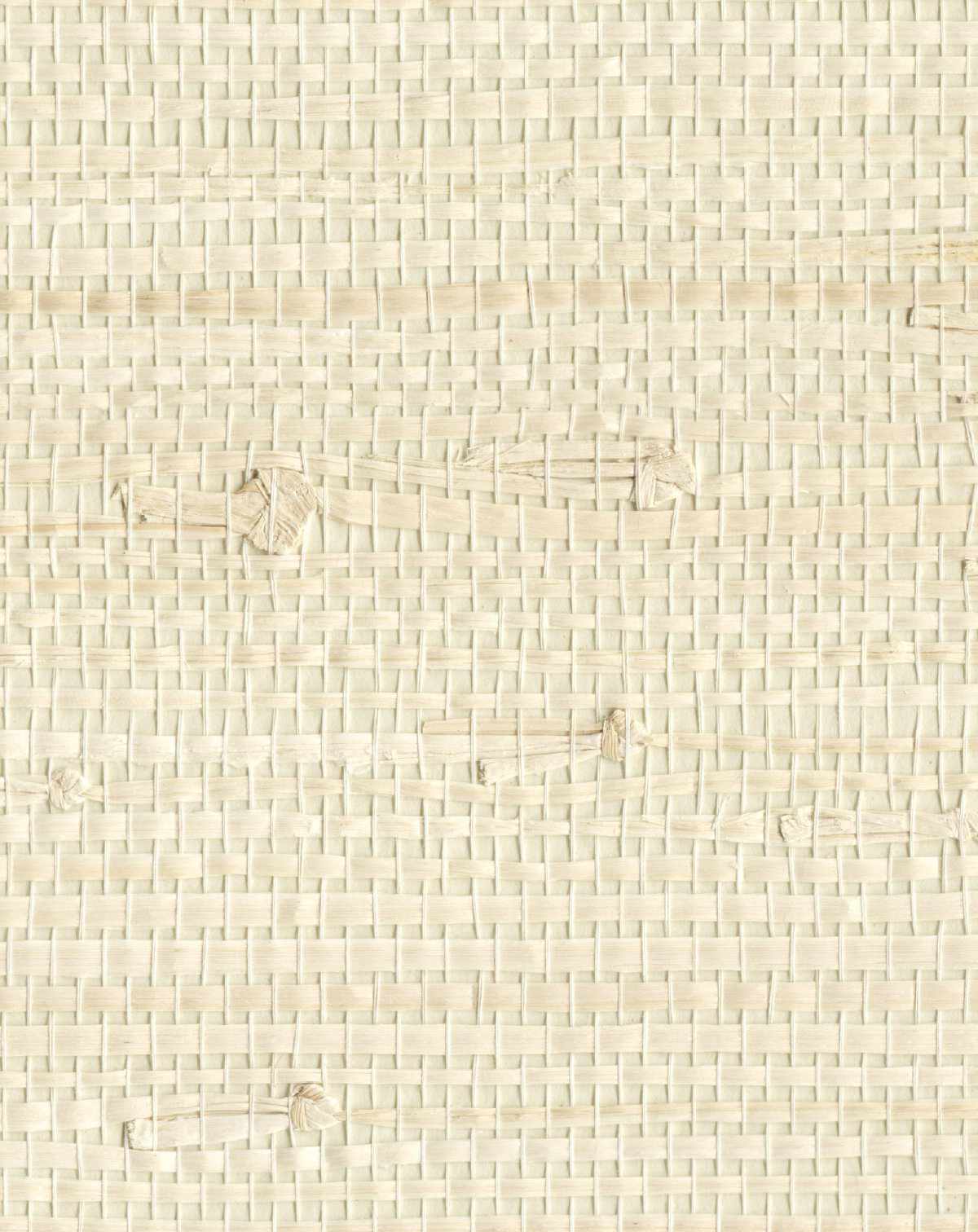 Faux Grasscloth in Cream Commercial Vinyl Wallpaper