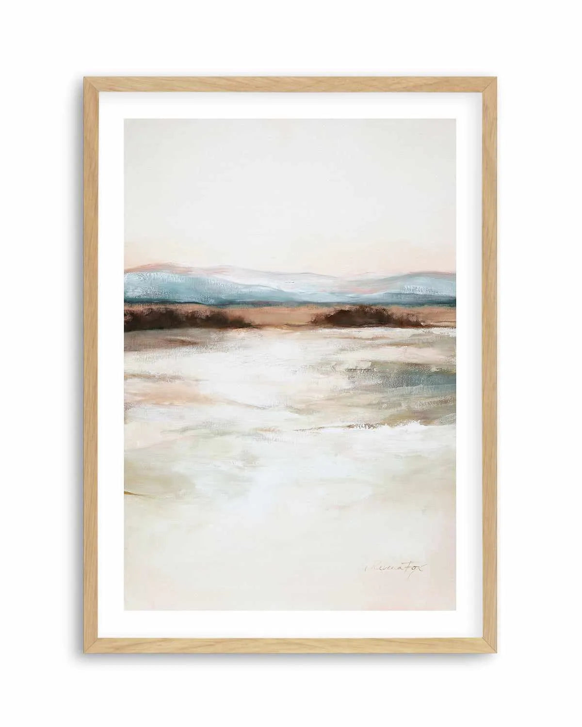 Distant Blues by Rebecca Fox Art Print from Olive et Oriel where you can shop wallpaper and artworks online