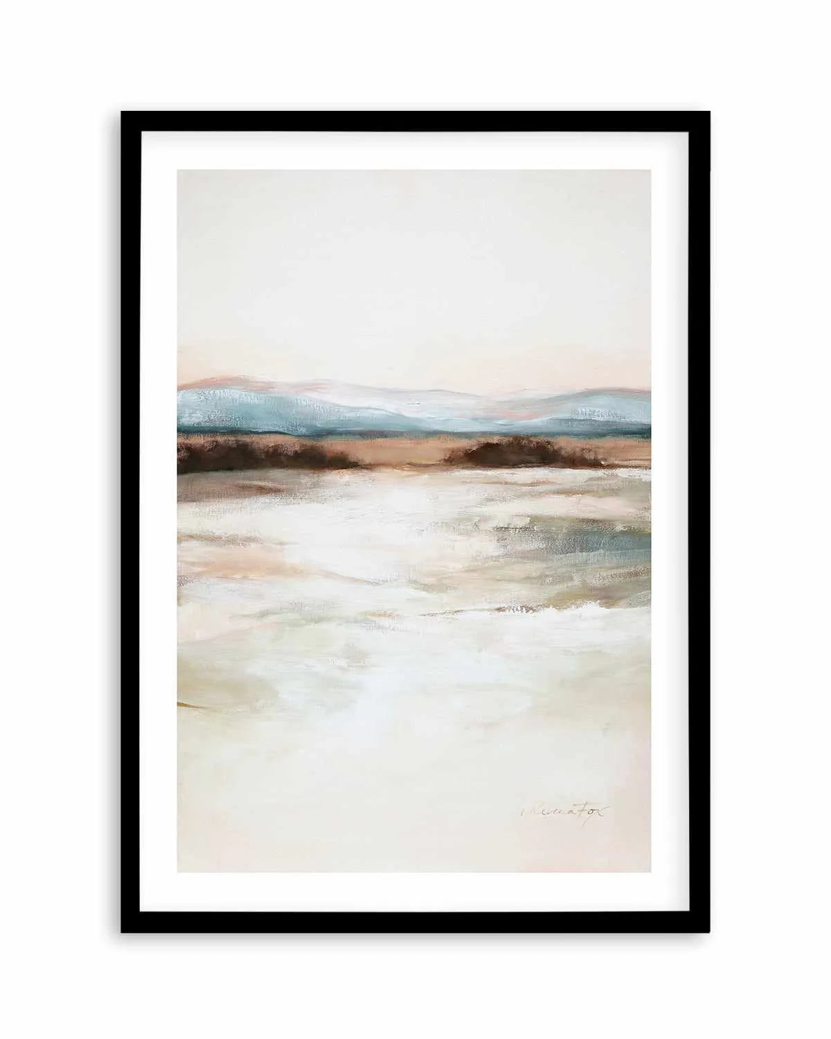 Distant Blues by Rebecca Fox Art Print from Olive et Oriel where you can shop wallpaper and artworks online