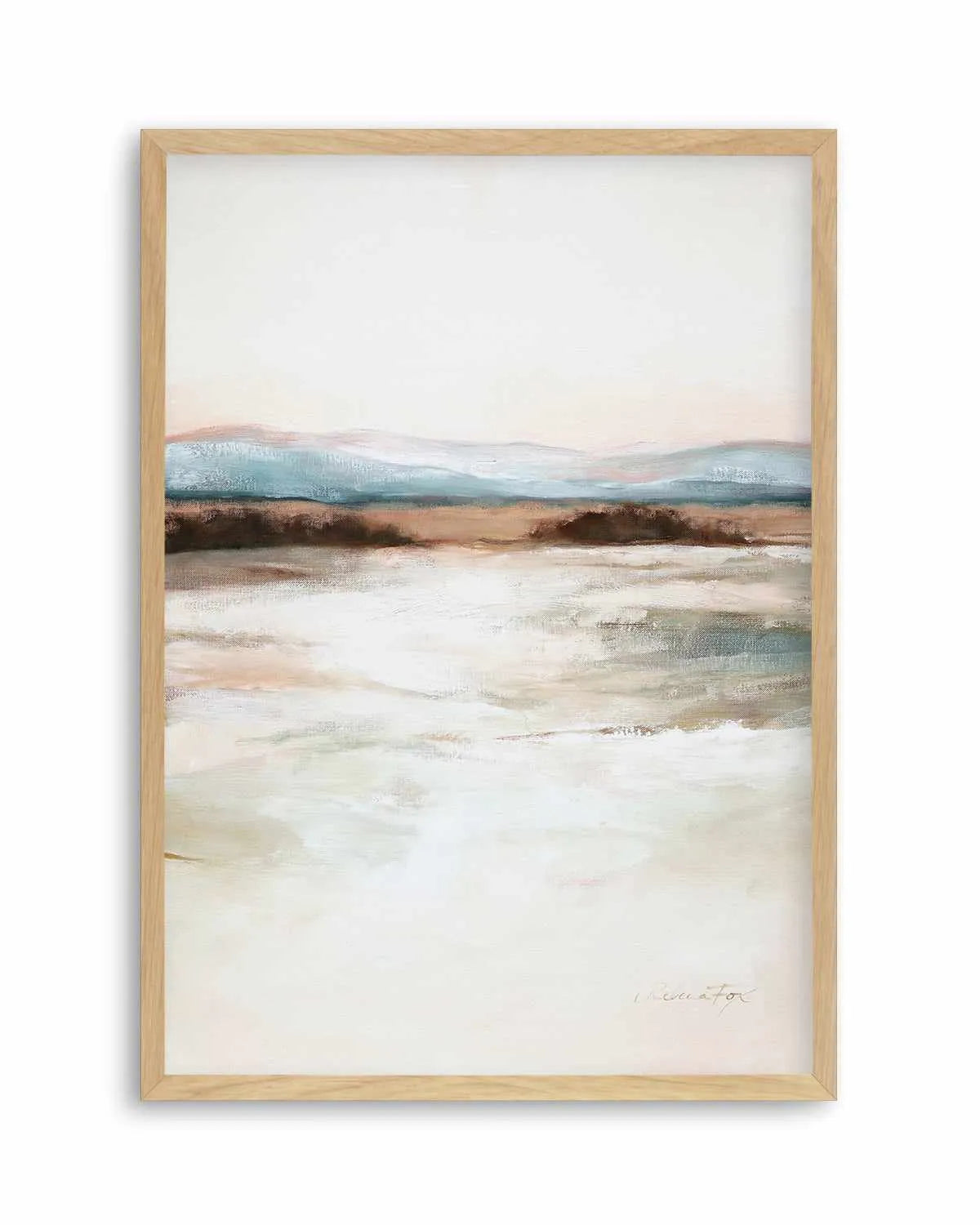 Distant Blues by Rebecca Fox Art Print from Olive et Oriel where you can shop wallpaper and artworks online