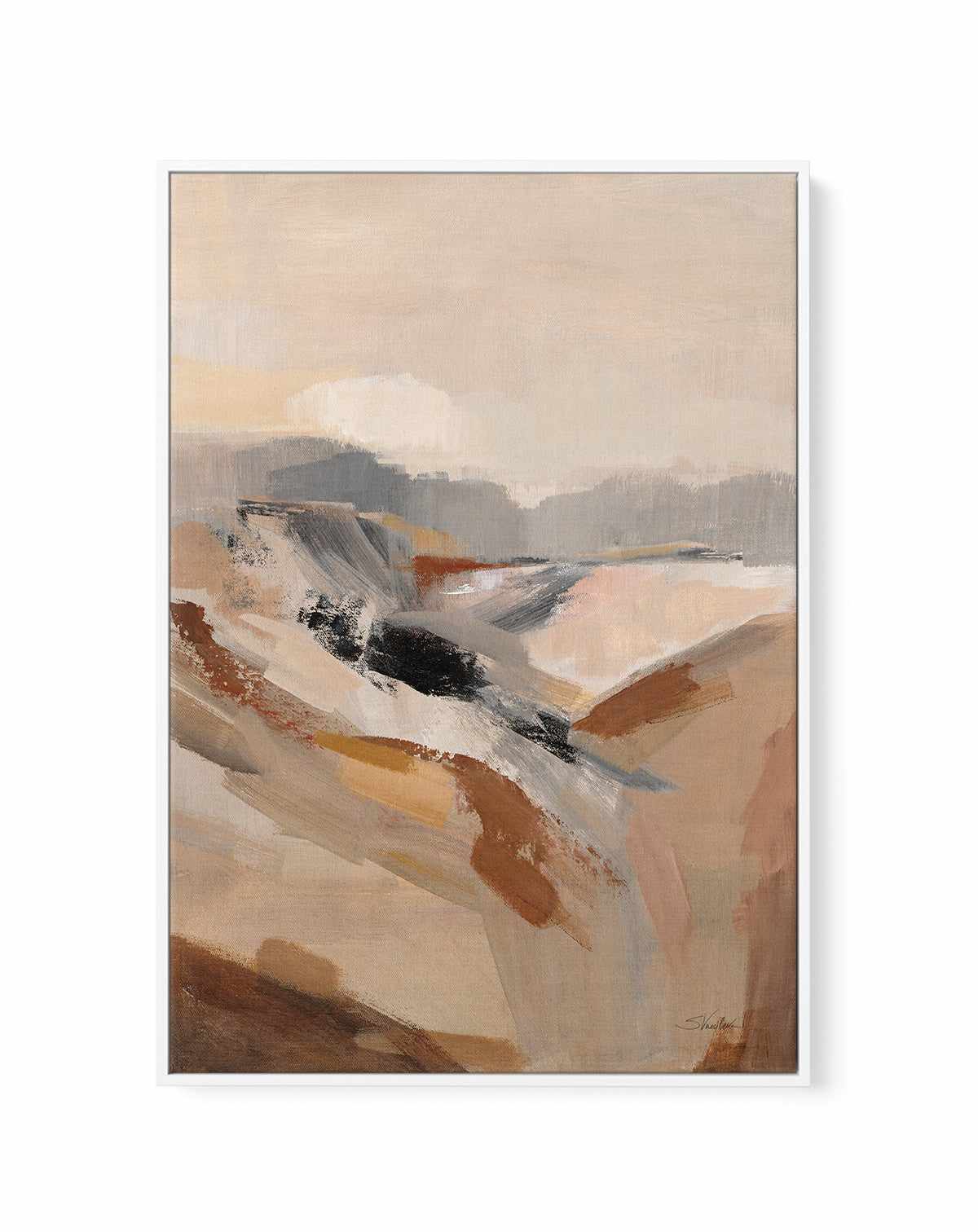 Distant Forest I | Framed Canvas Art Print from Olive et Oriel where you can shop wallpaper and artworks online