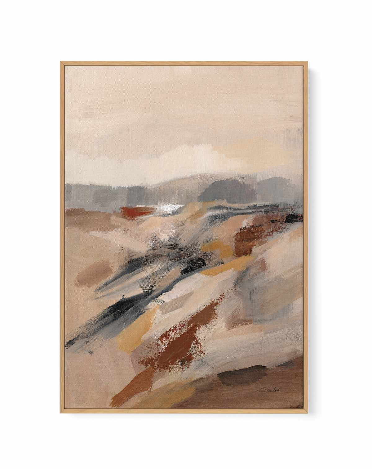 Distant Forest II | Framed Canvas Art Print from Olive et Oriel where you can shop wallpaper and artworks online