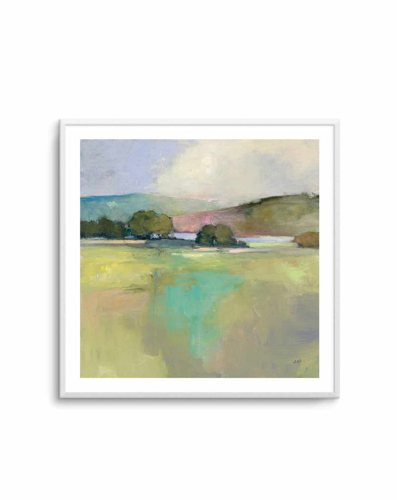 Distant Lake | Art Print from Olive et Oriel where you can shop wallpaper and artworks online