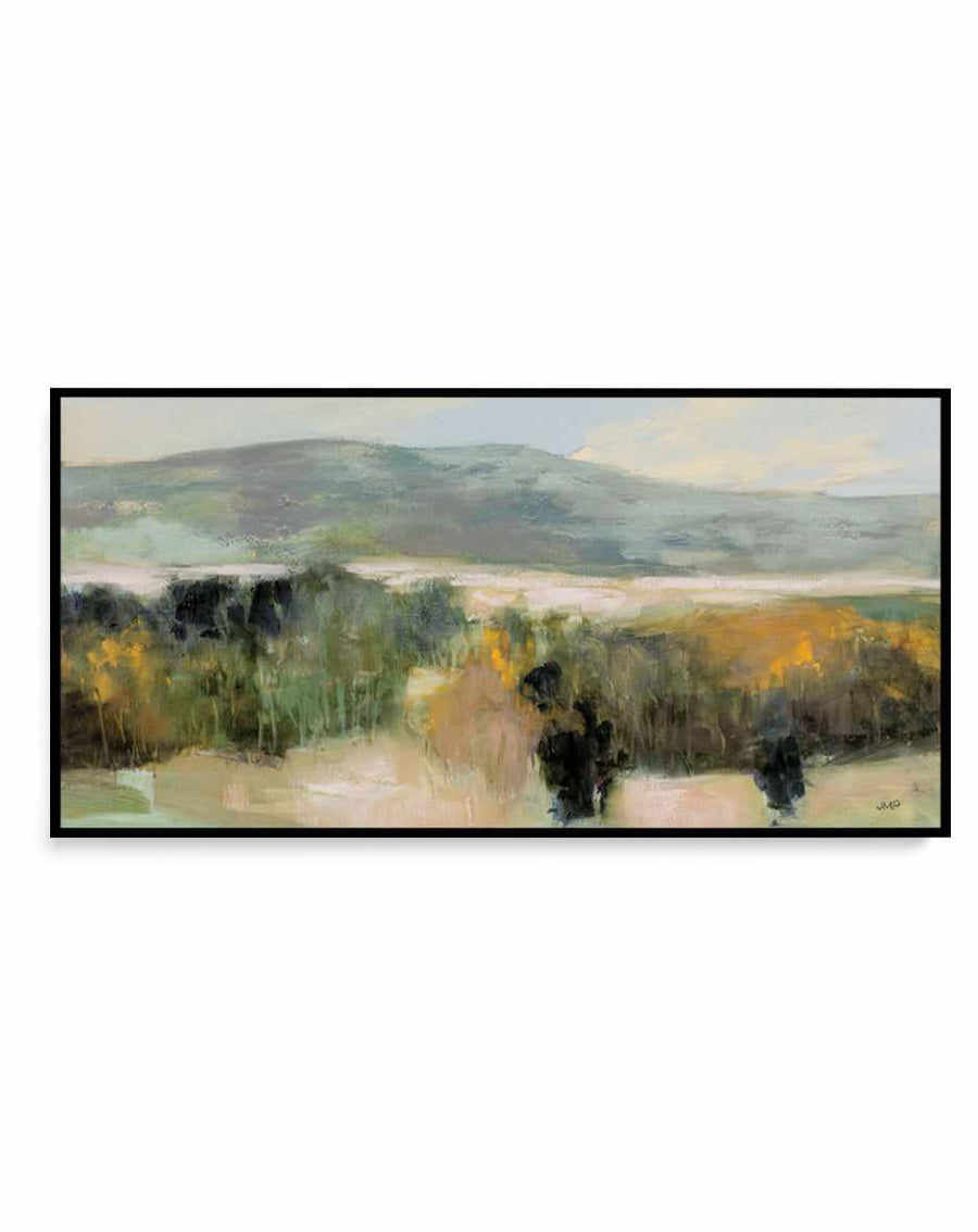 Distant Mountain | Panoramic Canvas Art Print from Olive et Oriel where you can shop wallpaper and artworks online
