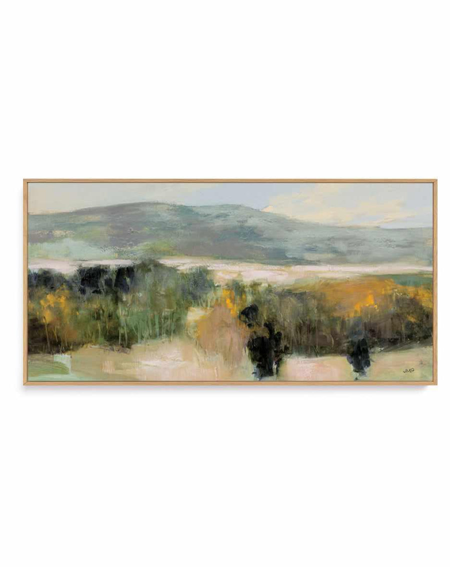 Distant Mountain | Panoramic Canvas Art Print from Olive et Oriel where you can shop wallpaper and artworks online
