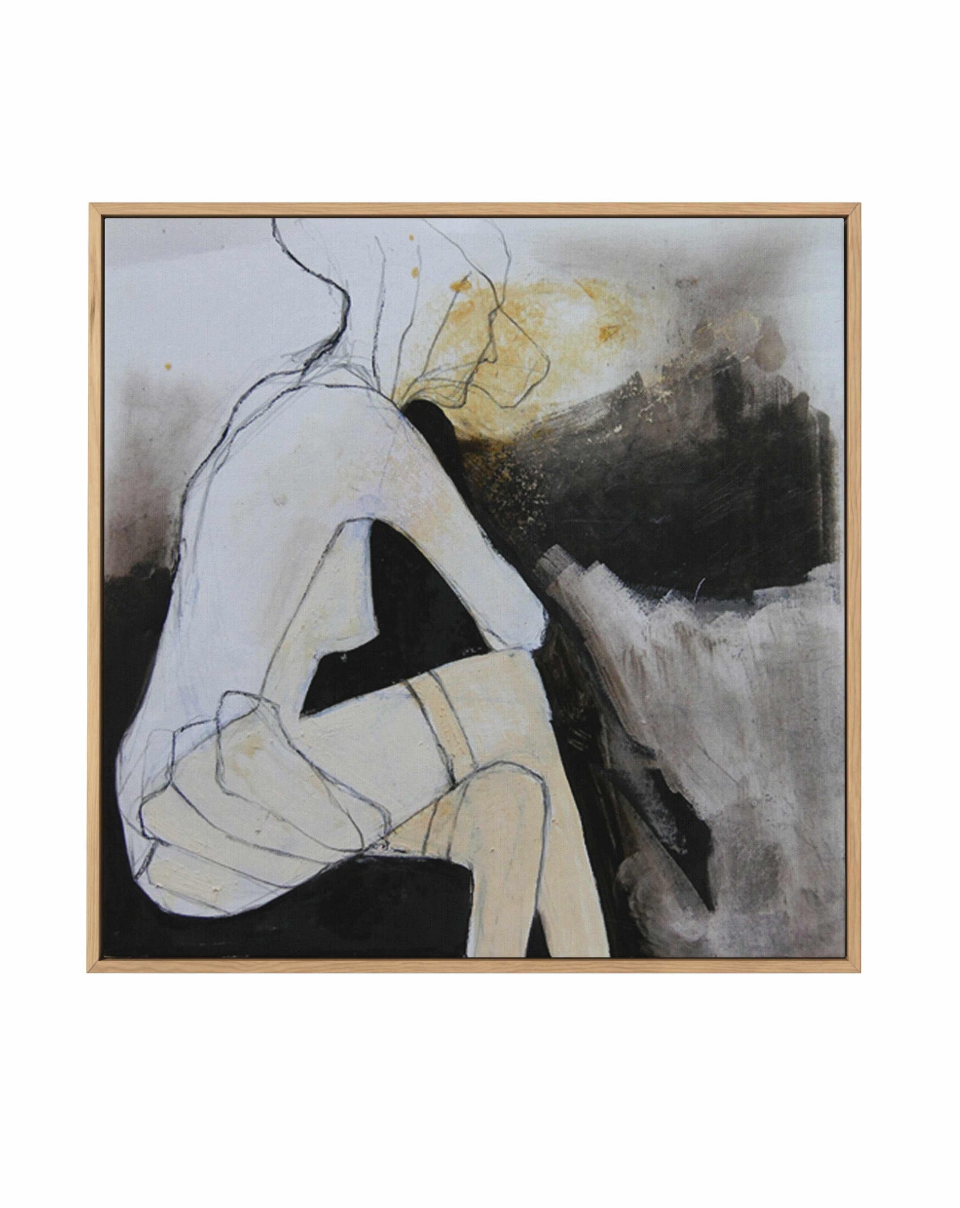 Diva by Doris Schmitz | Framed Canvas Art Print from Olive et Oriel where you can shop wallpaper and artworks online