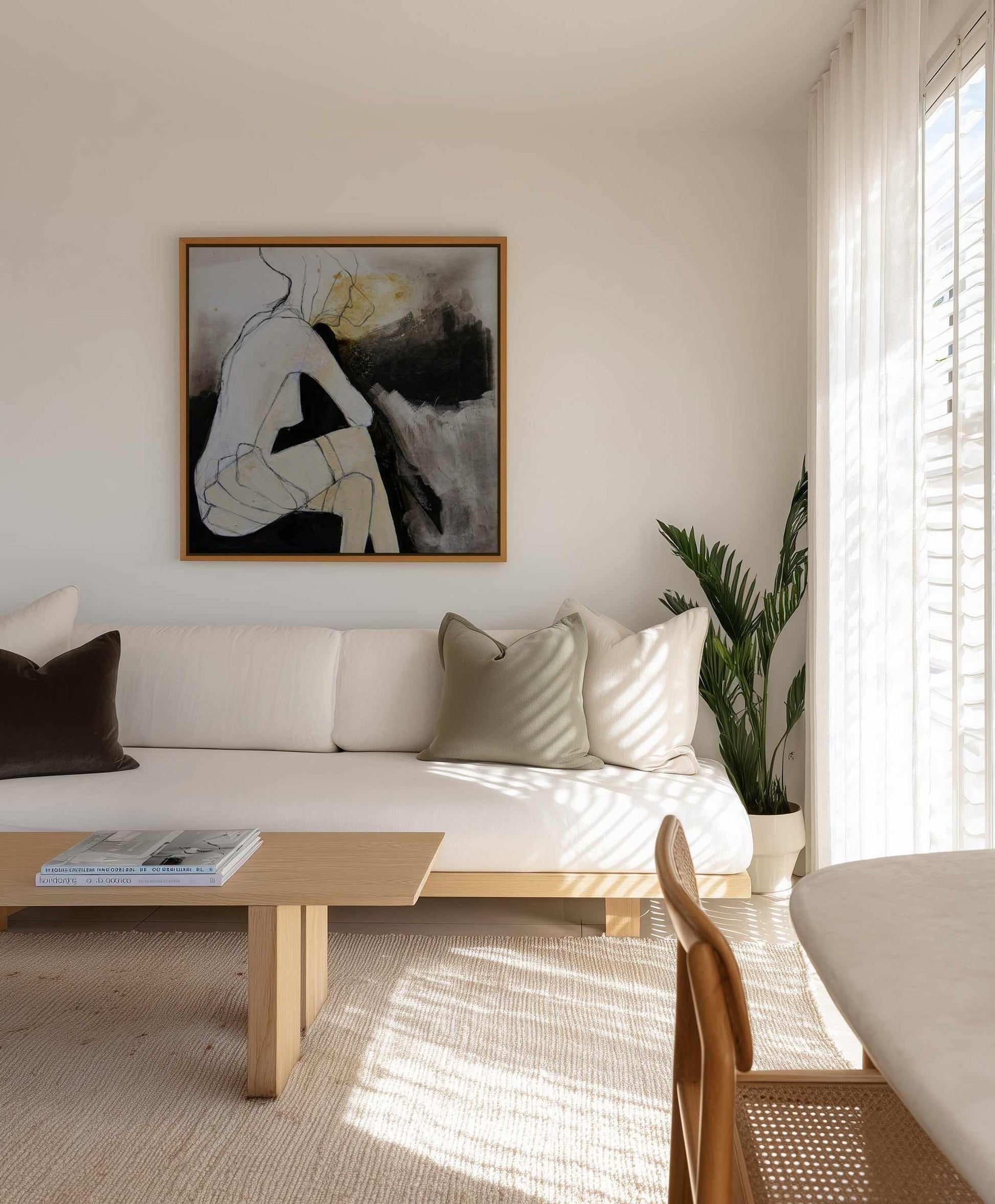 Diva by Doris Schmitz | Framed Canvas Art Print from Olive et Oriel where you can shop wallpaper and artworks online