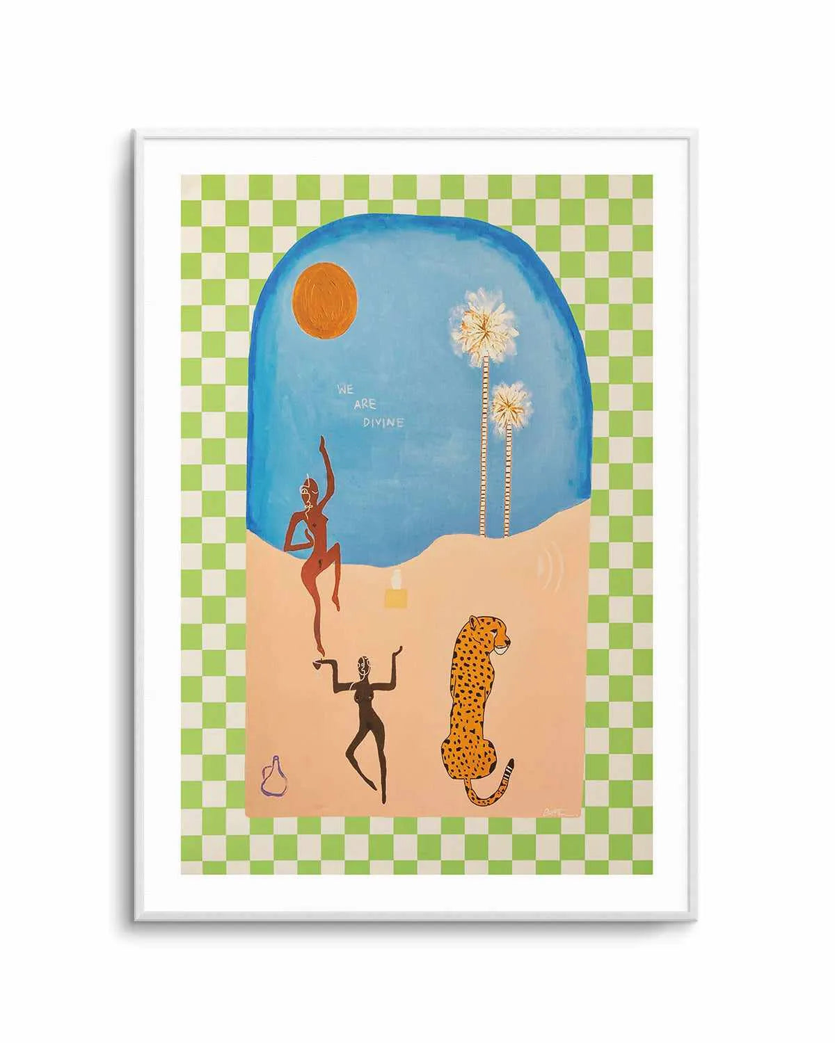 Divine by Britney Turner Art Print from Olive et Oriel where you can shop wallpaper and artworks online